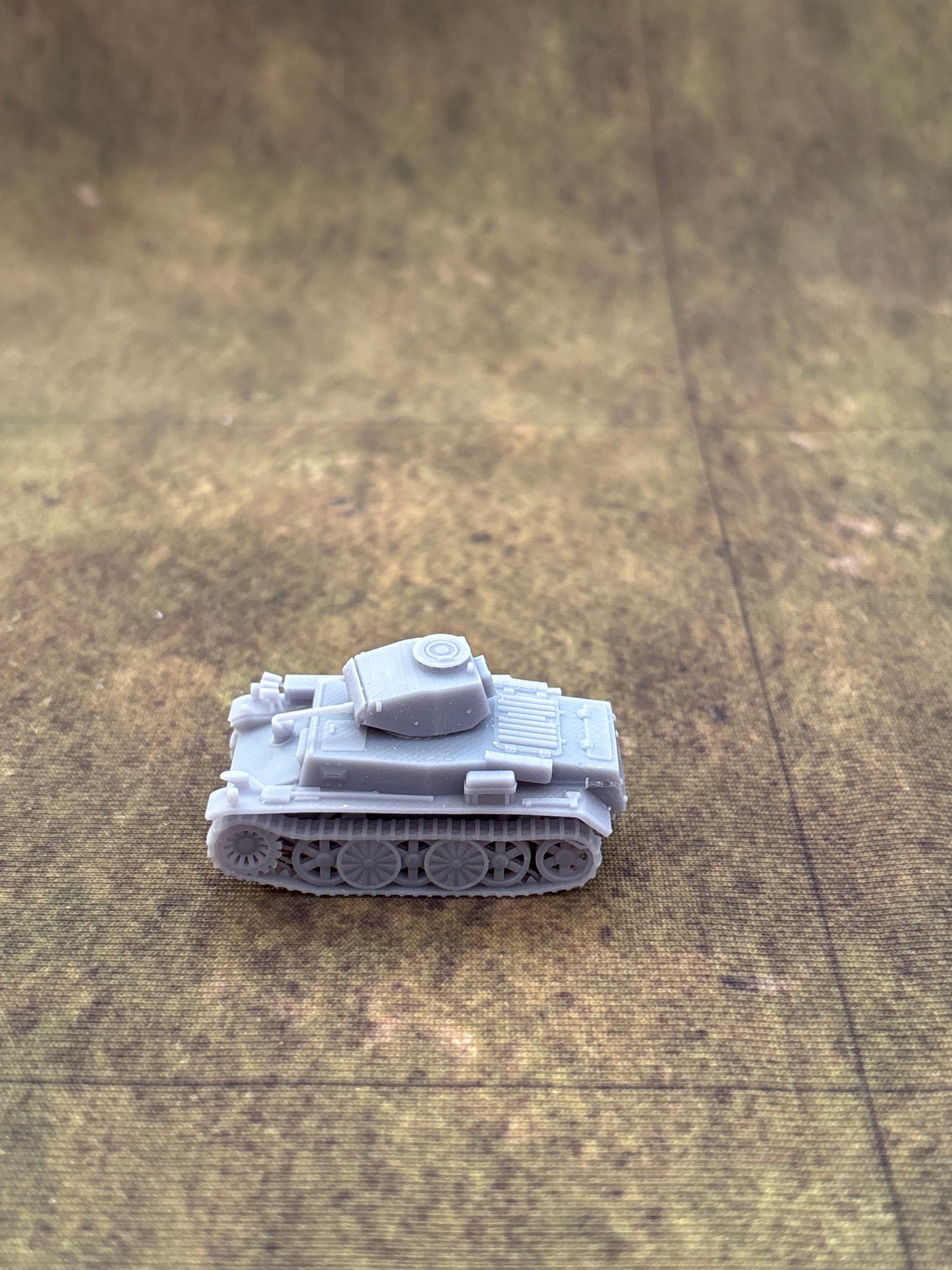WW2 German Panzer I Ausf C Historical War gaming 3d Resin Printed vehicles