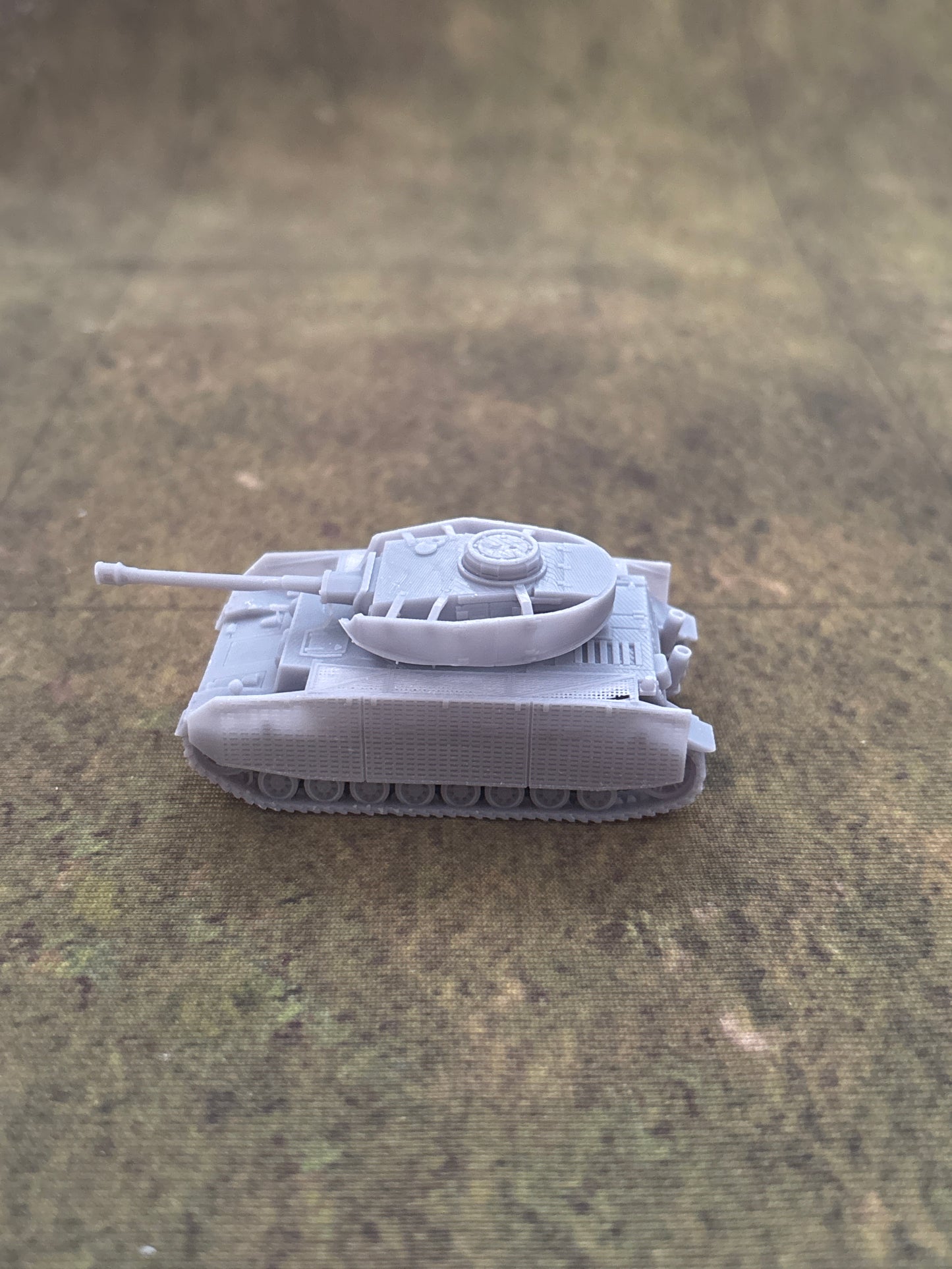 WW2 German Panzer IV Ausf J Historical War gaming 3d Resin Printed vehicles