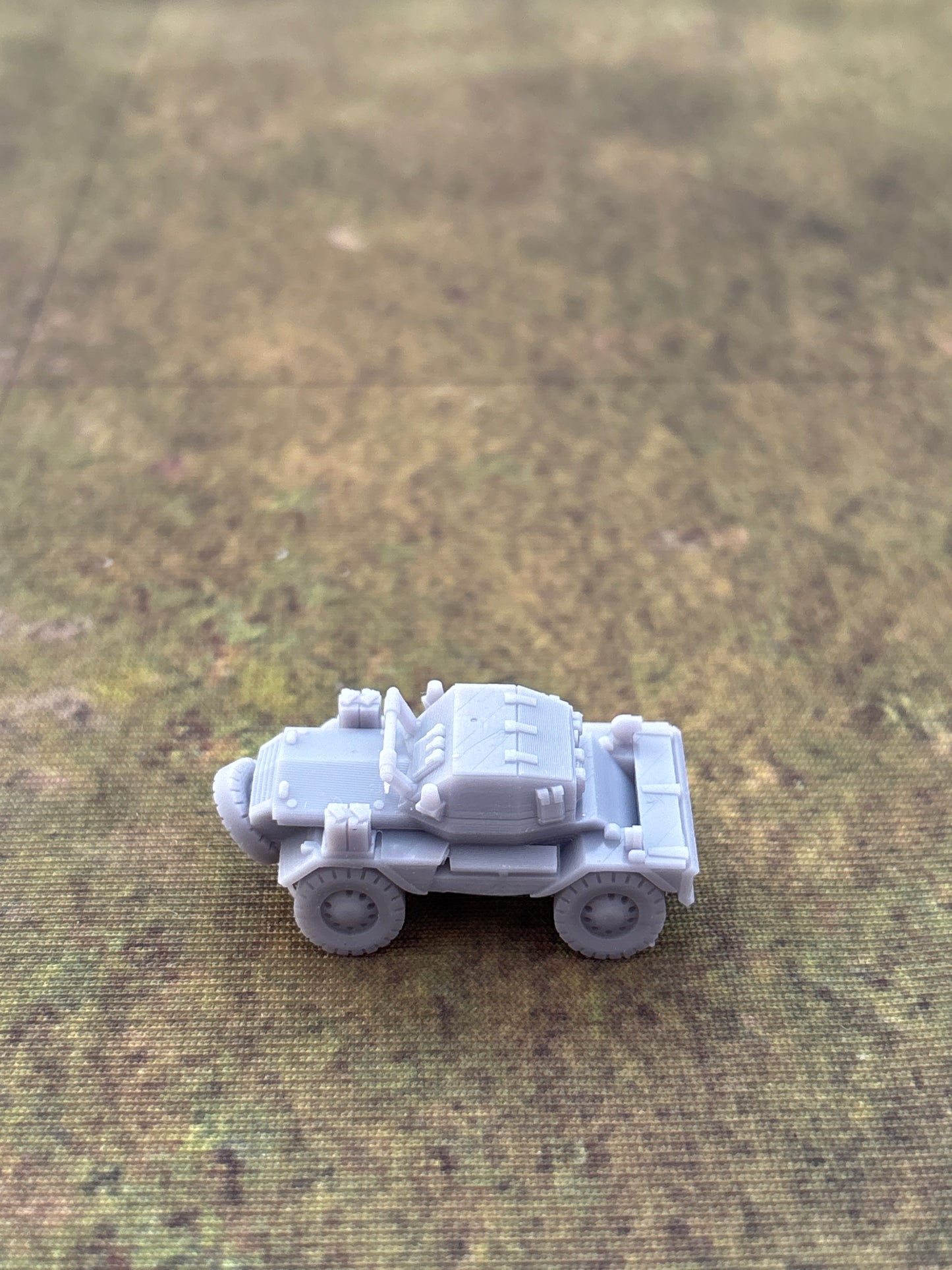 WW2 British Daimler Dingo Armoured Car Historical War gaming 3d Resin Printed vehicles