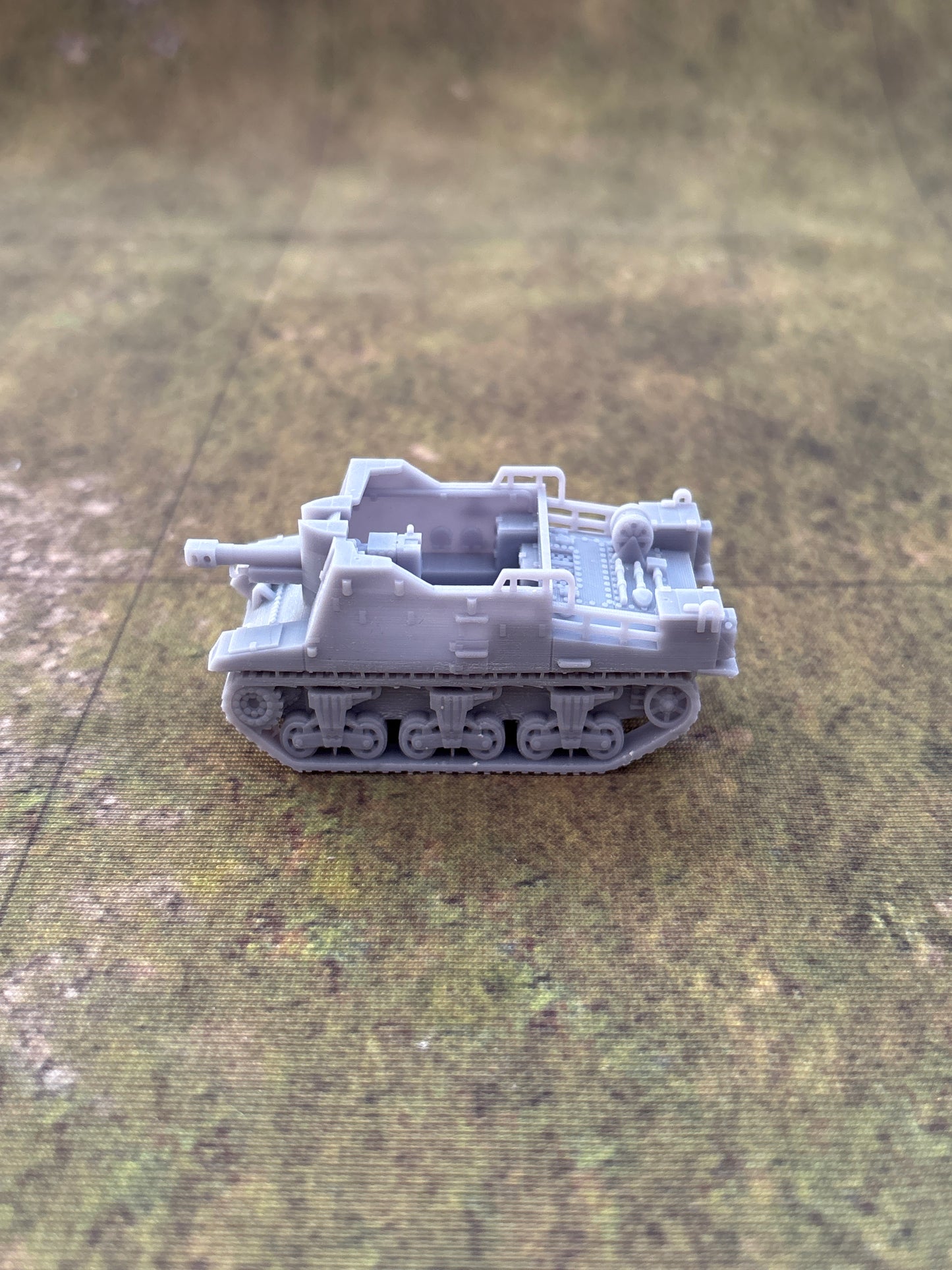 WW2 British Sexton (25pdr SP) Historical War gaming 3d Resin Printed vehicles