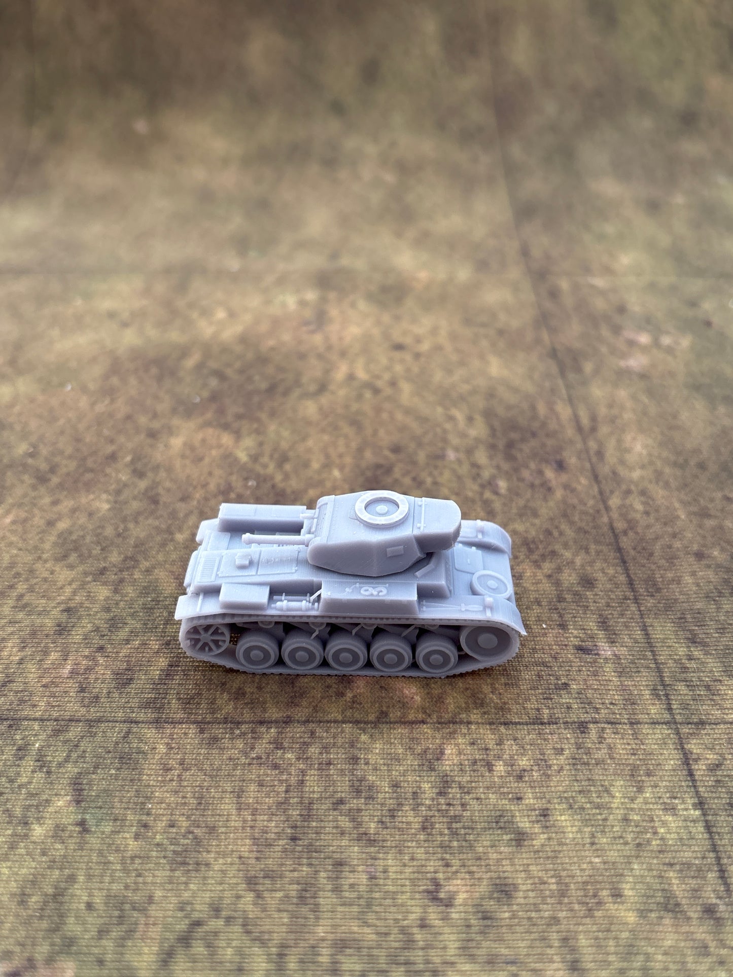 WW2 German Panzer II Ausf F Historical War gaming 3d Resin Printed vehicles