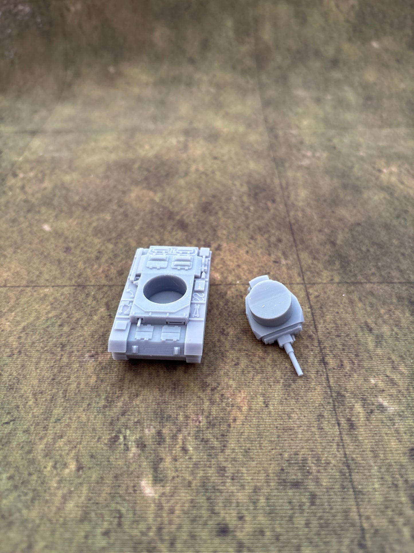 WW2 German Panzer III Ausf H Historical War gaming 3d Resin Printed vehicles