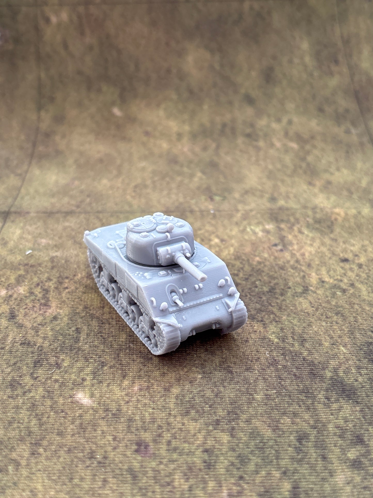 WW2 USA Sherman M4A2 (105mm) Tank Historical War gaming 3d Resin Printed vehicles