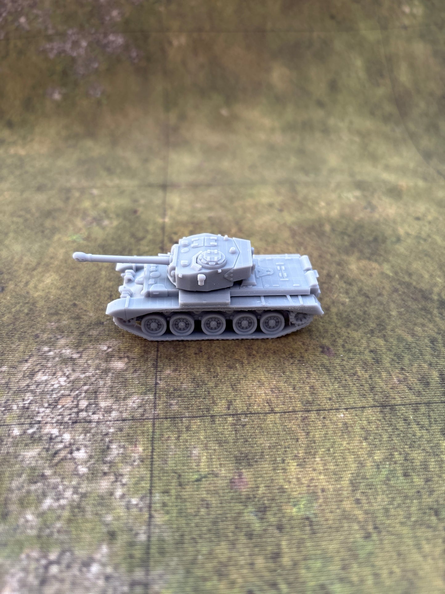 WW2 British Comet (A34) Tank Historical War gaming 3d Resin Printed vehicles