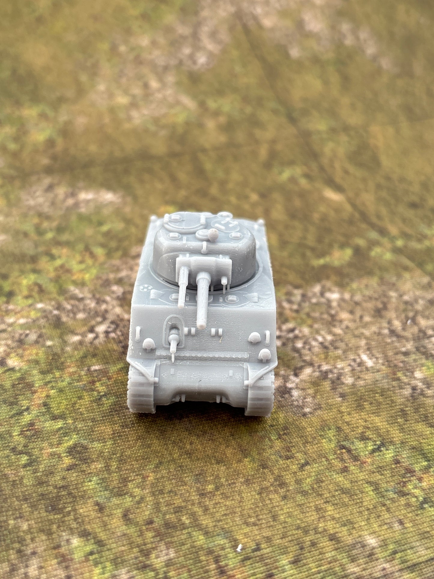 WW2 USA Sherman M4A2 (Zippo) Tank Historical War gaming 3d Resin Printed vehicles