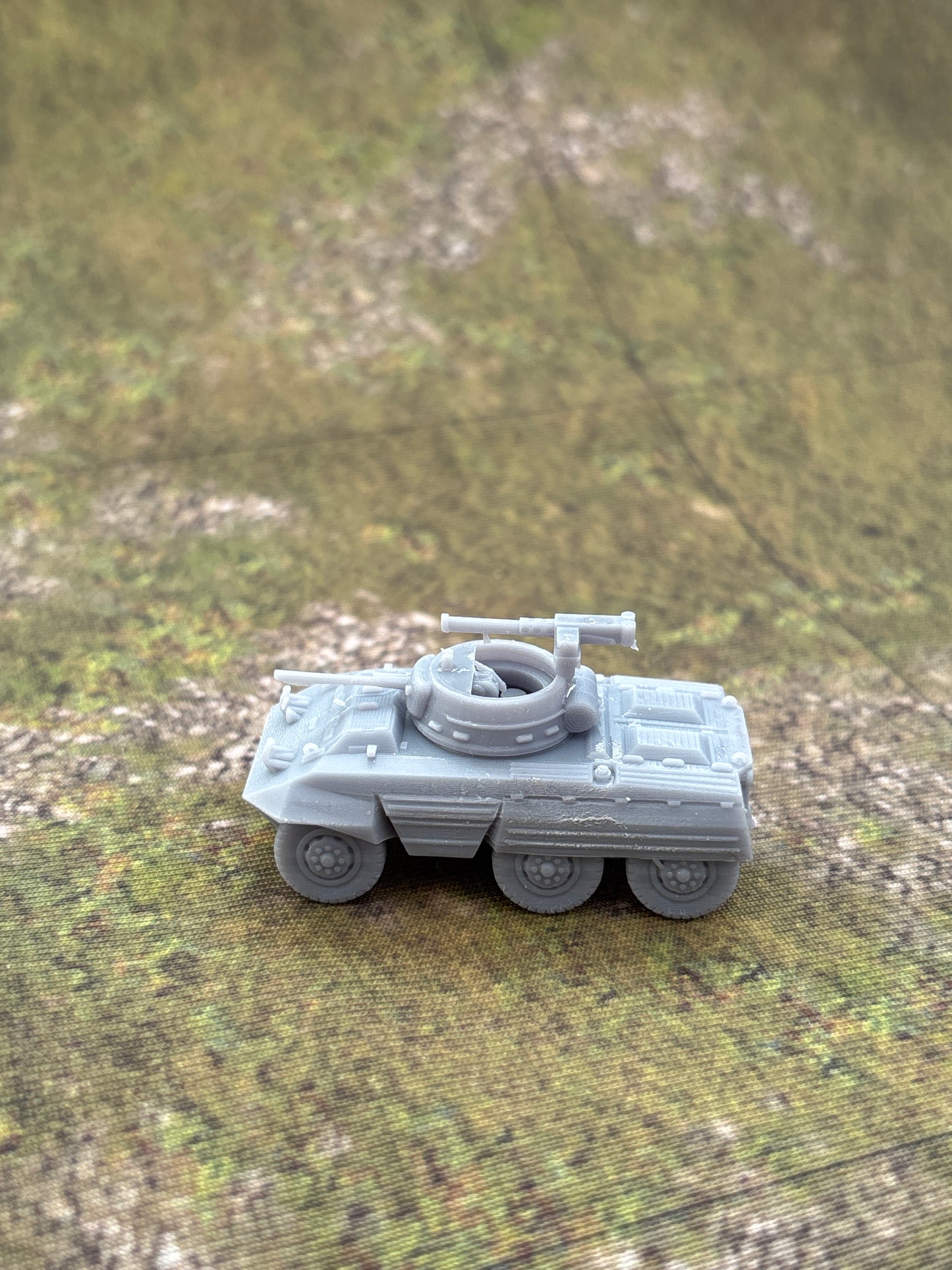 WW2 USA M8 Greyhound Armoured Car Historical War gaming 3d Resin Printed vehicles
