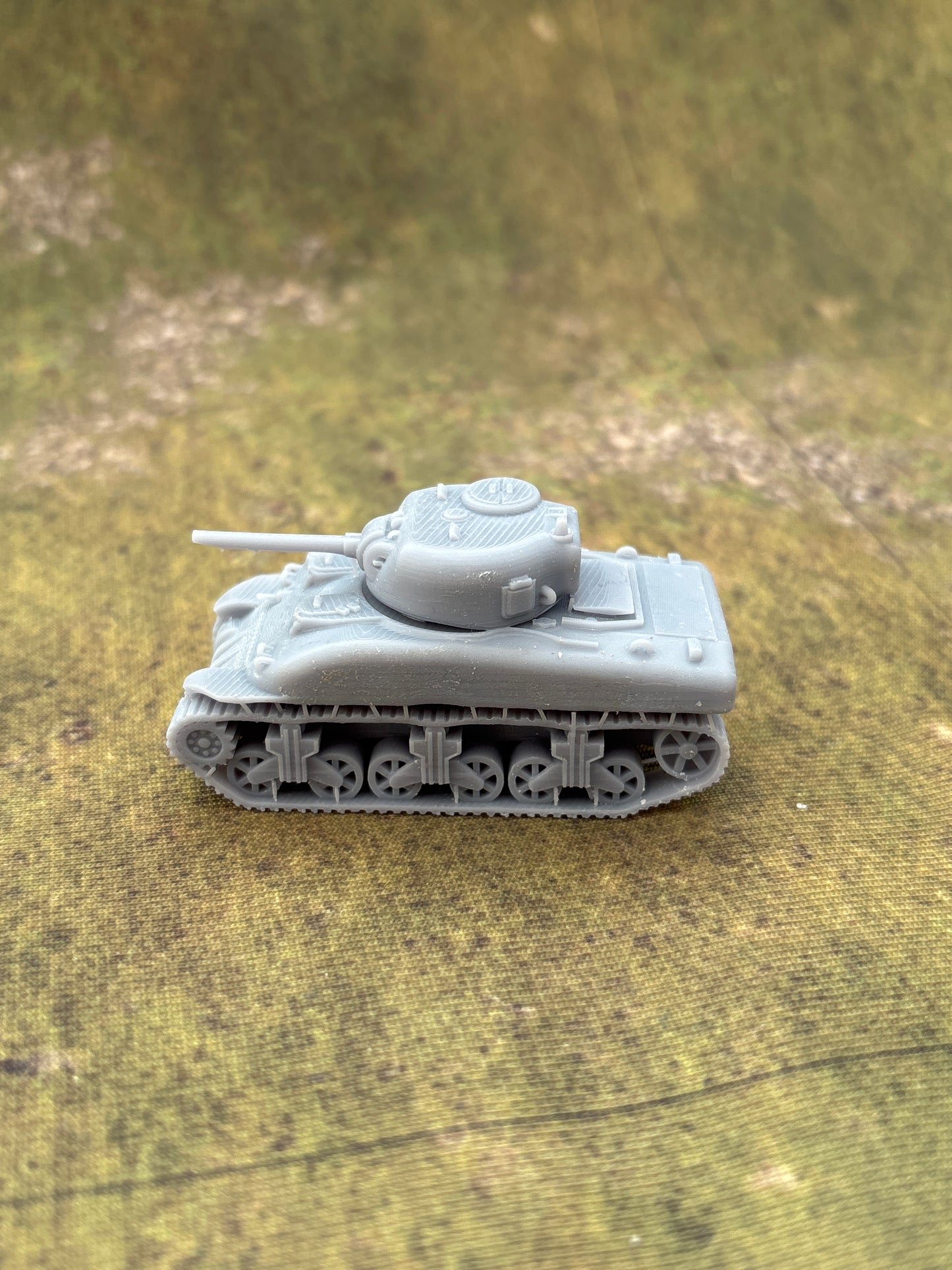 WW2 USA Sherman M4A1 Tanks Historical War gaming 3d Resin Printed vehicles
