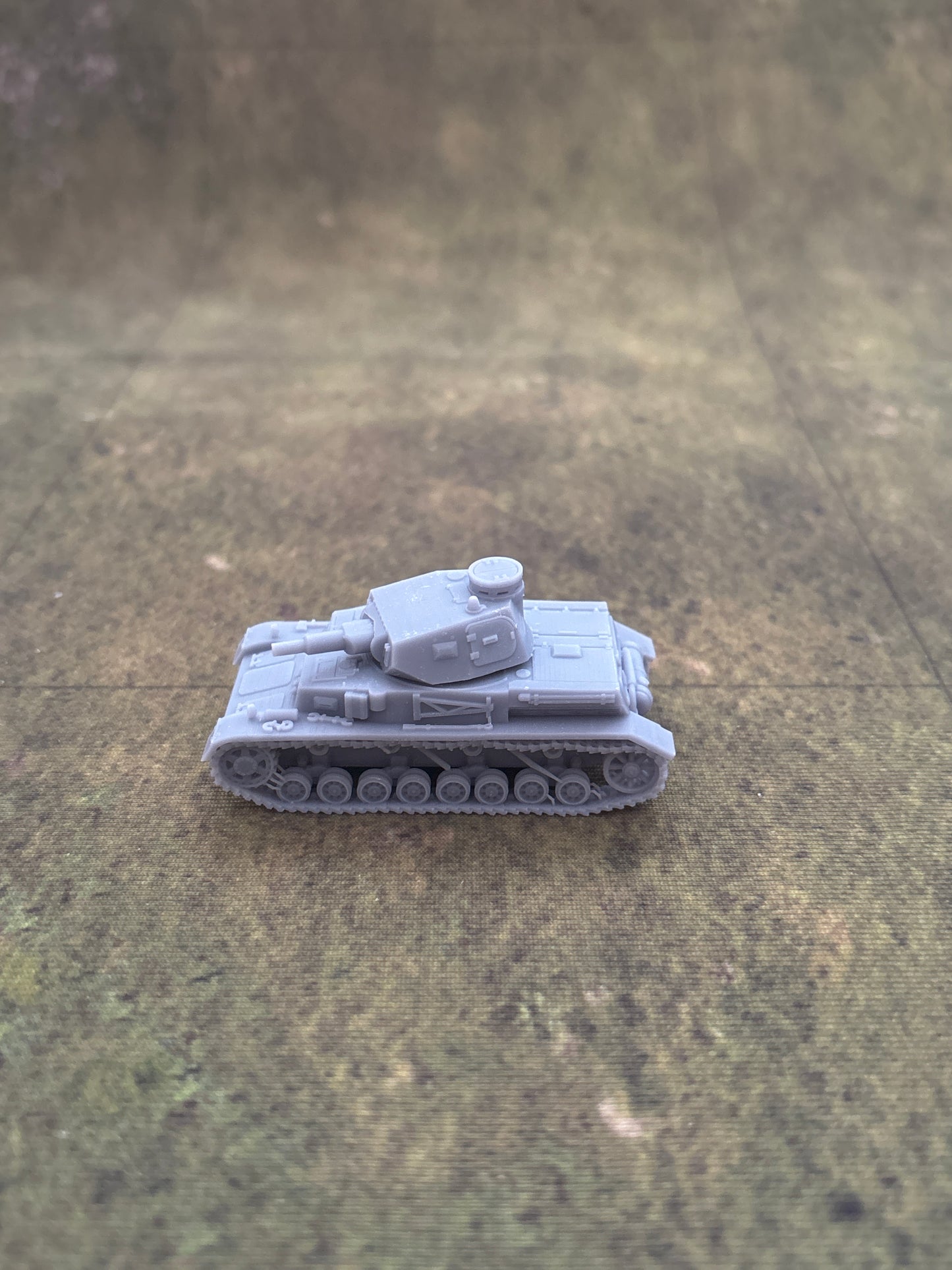 WW2 German Panzer IV Ausf A Historical War gaming 3d Resin Printed vehicles