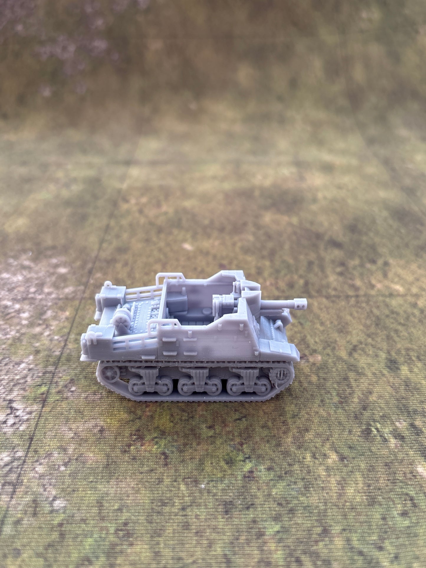 WW2 British Sexton (25pdr SP) Historical War gaming 3d Resin Printed vehicles