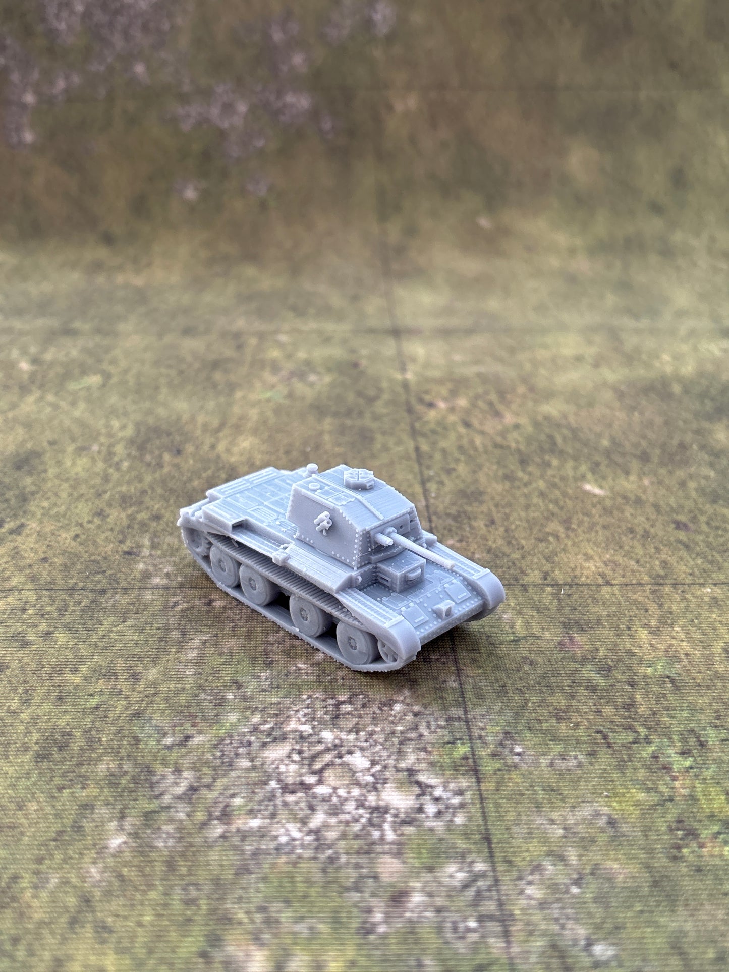 WW2 British Cruiser MKIII (A13) Historical War gaming 3d Resin Printed vehicles