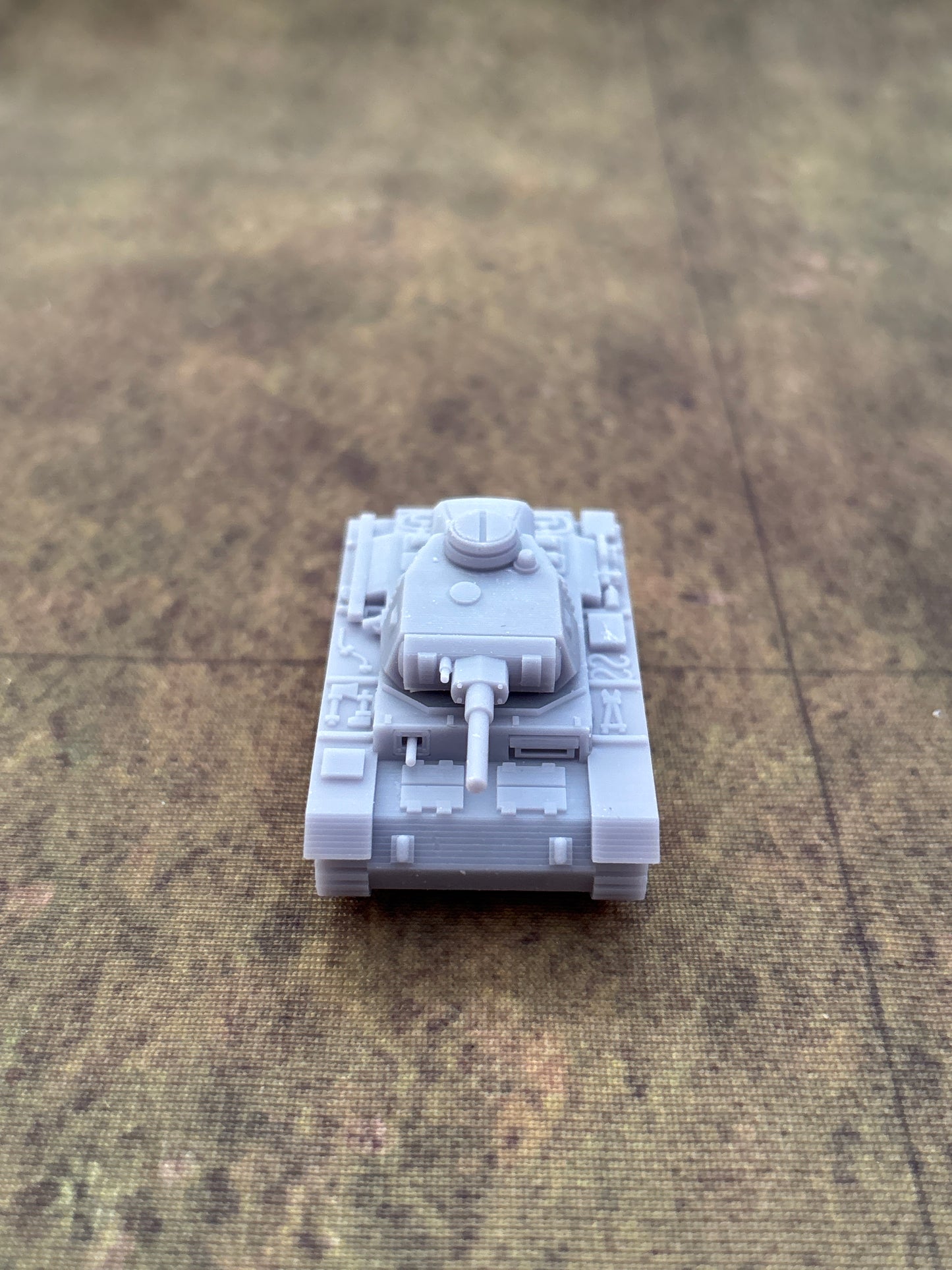 WW2 German Panzer III Ausf H Historical War gaming 3d Resin Printed vehicles