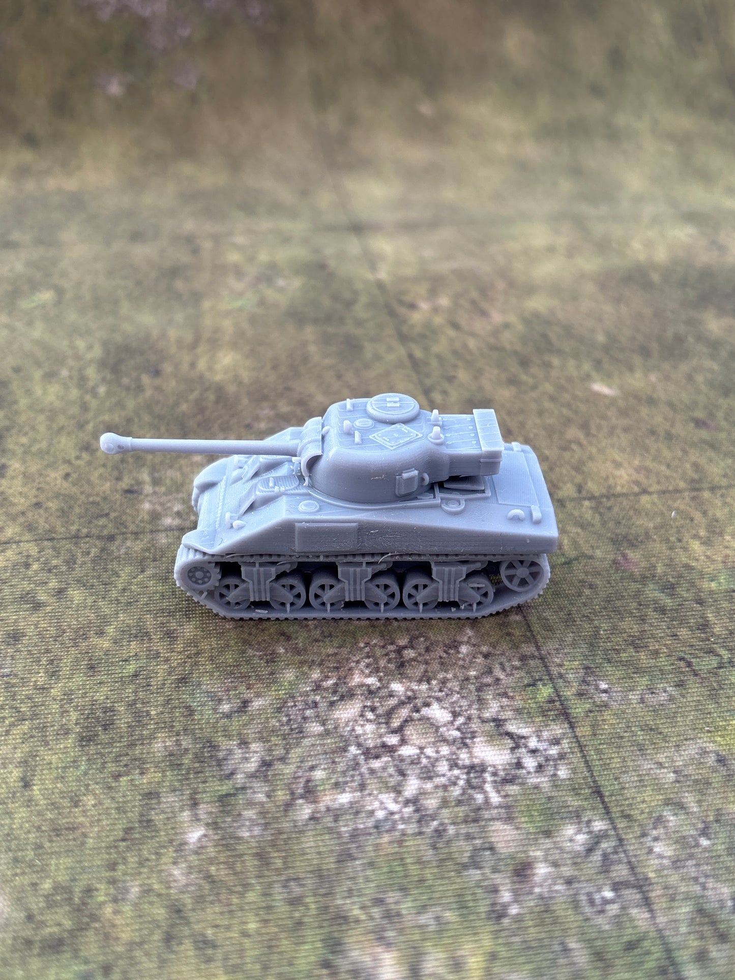 WW2 British Sherman Firefly Tank Historical War gaming 3d Resin Printed vehicles