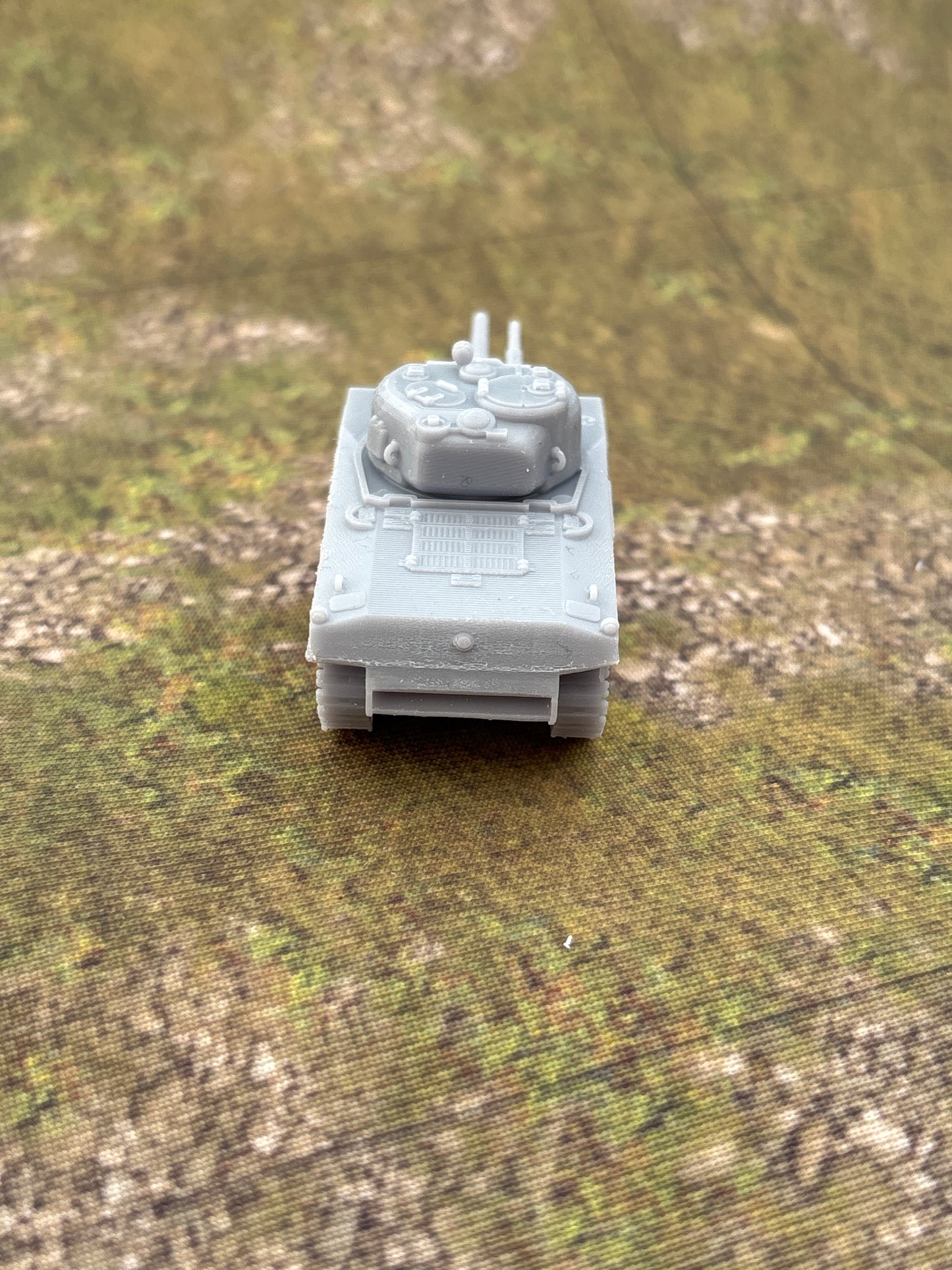 WW2 USA Sherman M4A2 (Zippo) Tank Historical War gaming  3d Resin Printed vehicles