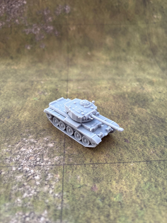 WW2 British Comet (A34) Tank Historical War gaming  3d Resin Printed vehicles