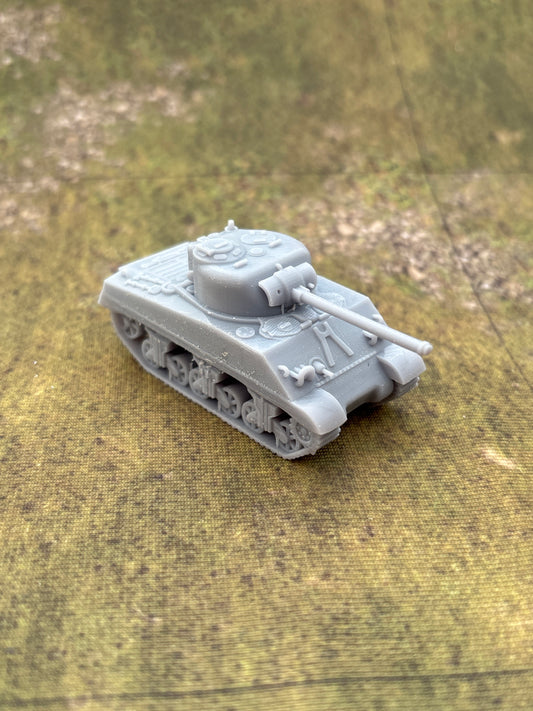 WW2 USA Sherman M4A3E6 Tank Historical War gaming  3d Resin Printed vehicles