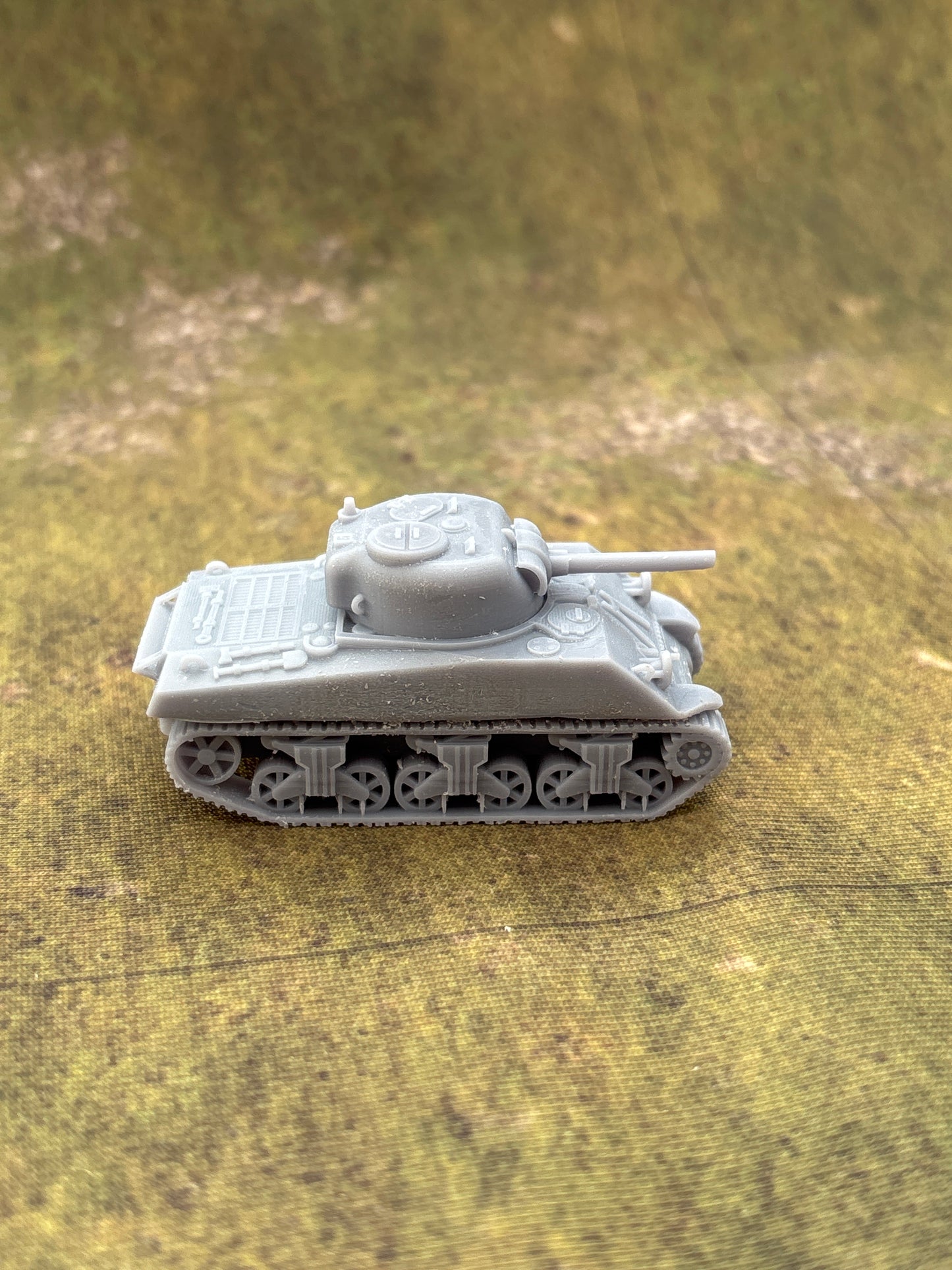 WW2 USA Sherman M4A3 (76mm) models Historical War gaming  3d Resin Printed vehicles