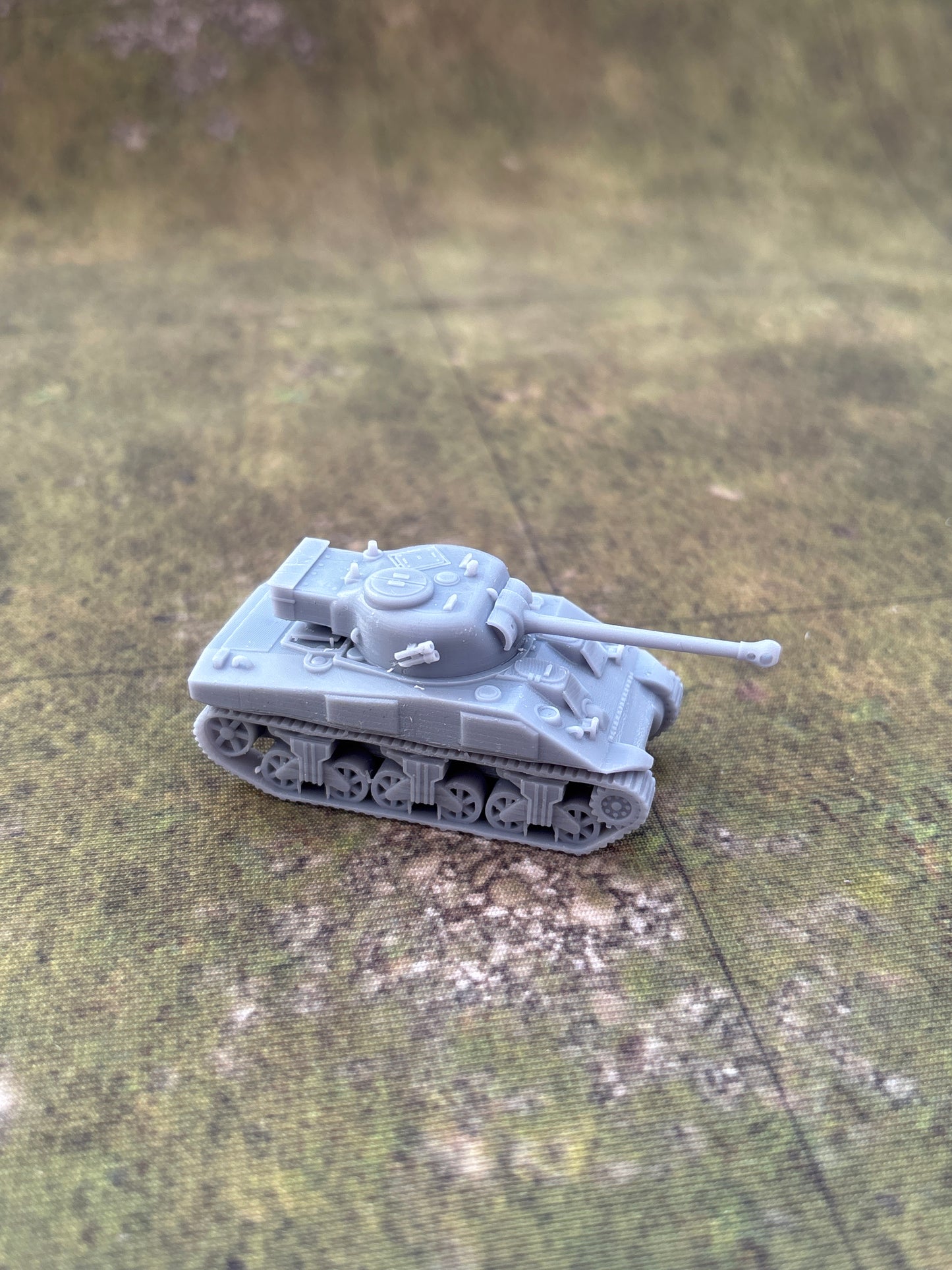WW2 British Sherman Firefly Tank Historical War gaming  3d Resin Printed vehicles