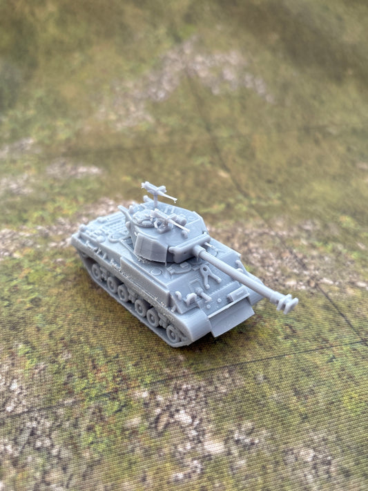 WW2 USA Sherman M4A3e6 Thunderbolt tank Historical War gaming  3d Resin Printed vehicles