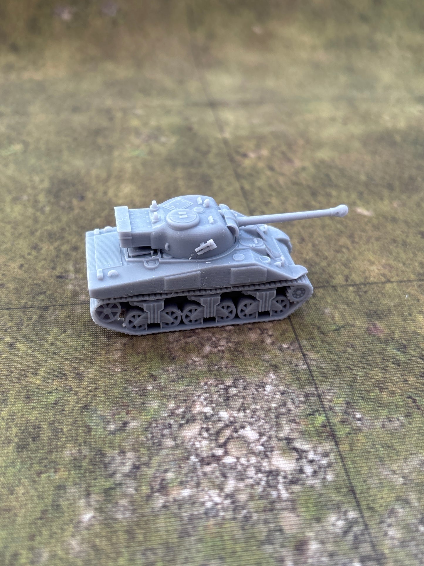 WW2 British Sherman Firefly Tank Historical War gaming  3d Resin Printed vehicles