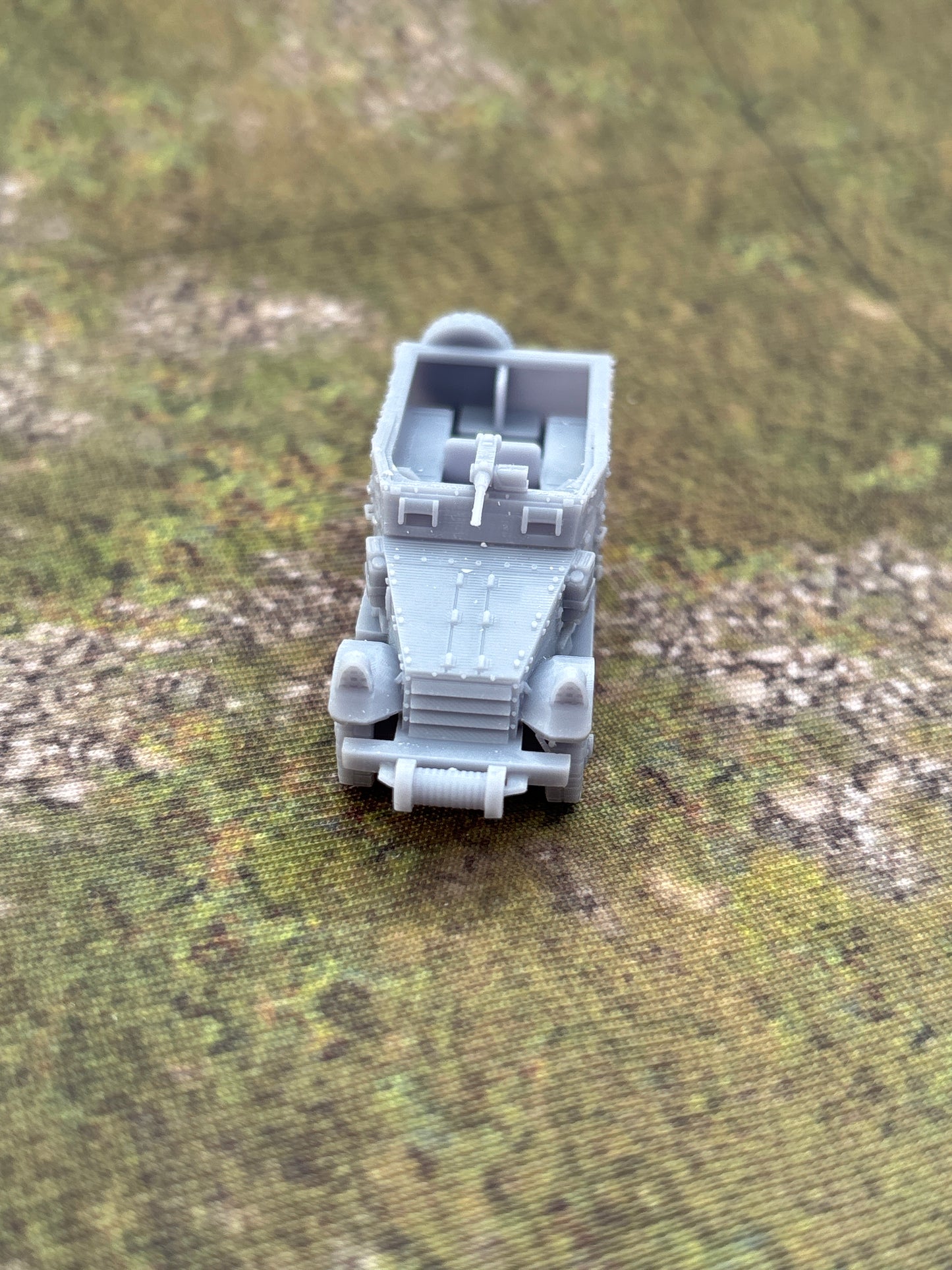 WW2 USA M3 White Scout car Historical War gaming  3d Resin Printed vehicles