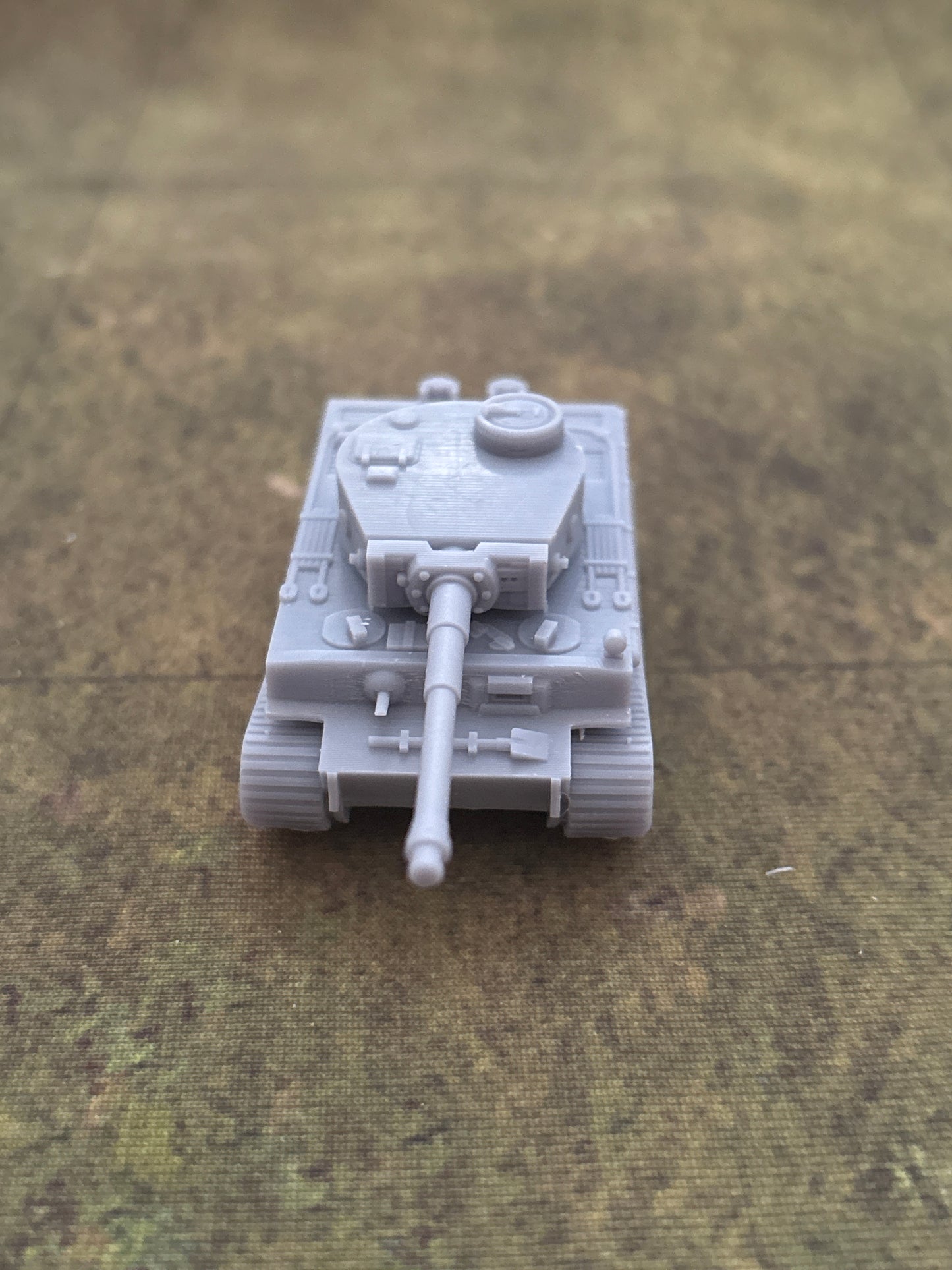 WW2 German Tiger I Historical War gaming  3d Resin Printed vehicles