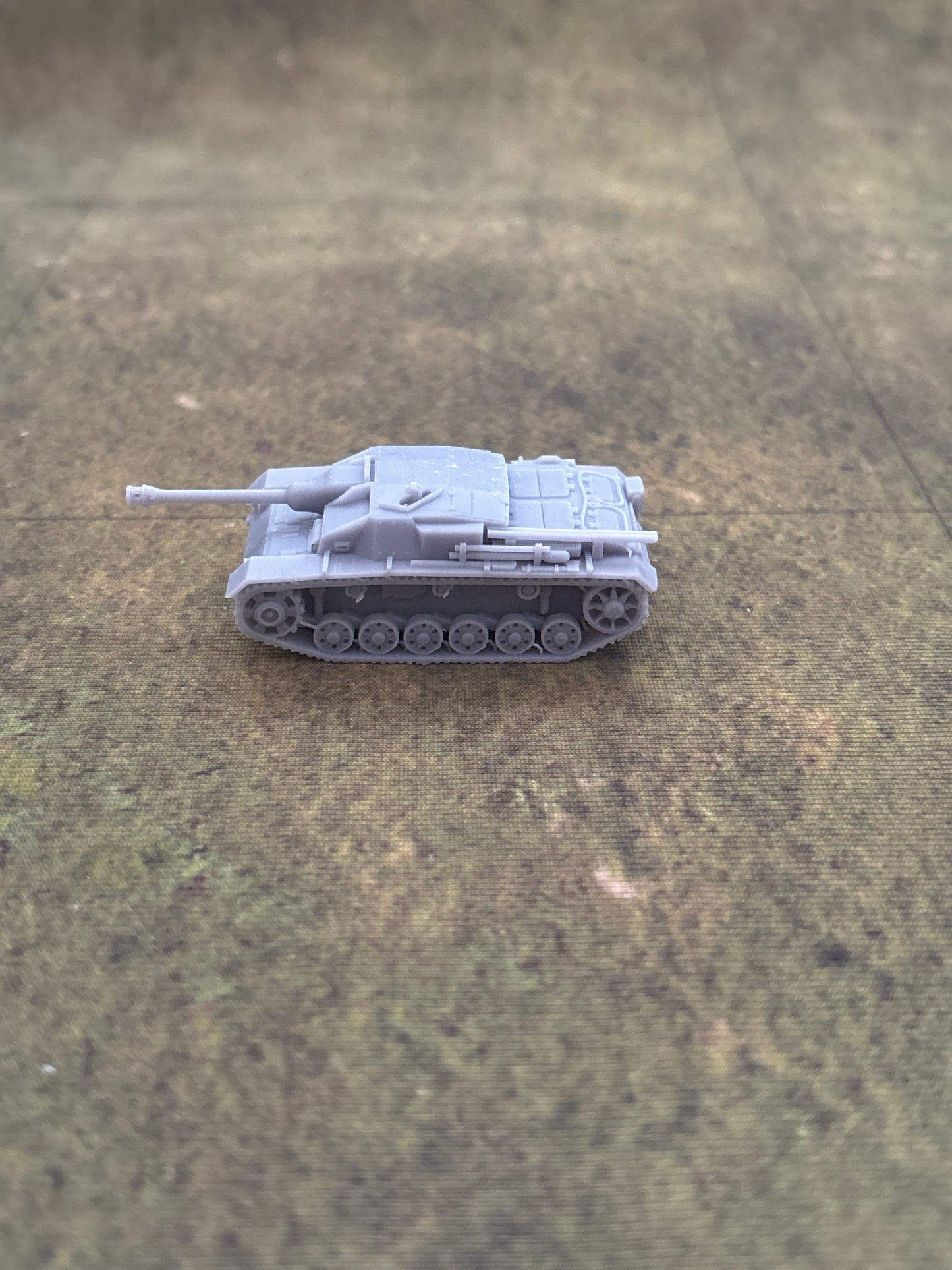 WW2 German Stug III (Long  75mm gun) Historical War gaming  3d Resin Printed vehicles