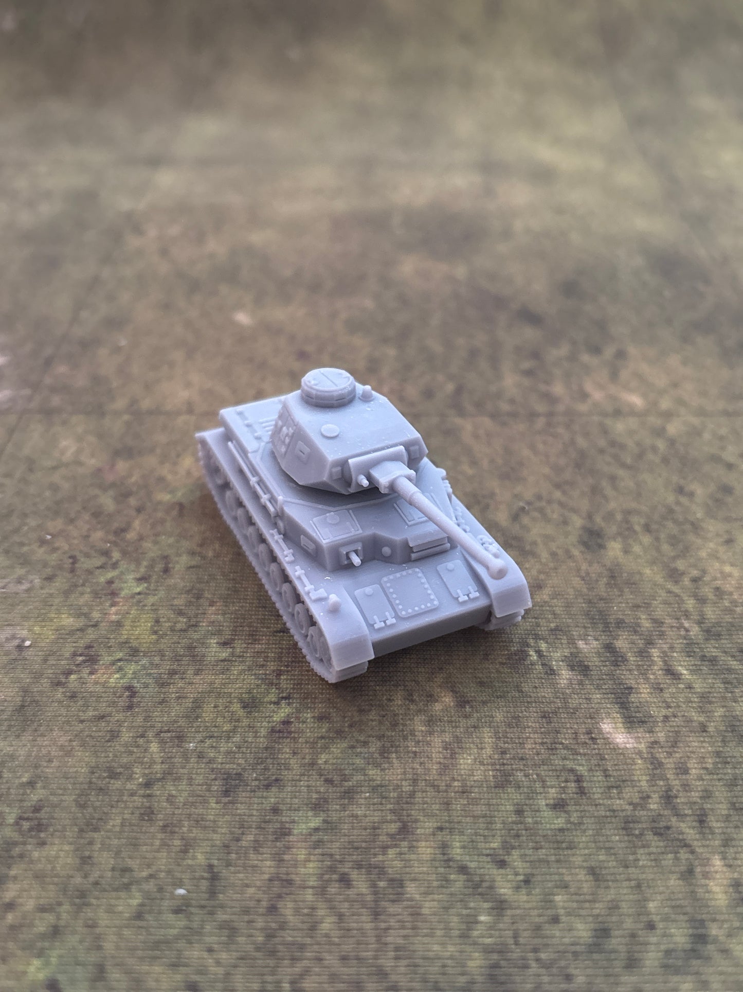 WW2 German Panzer IV Ausf J1 Historical War gaming  3d Resin Printed vehicles