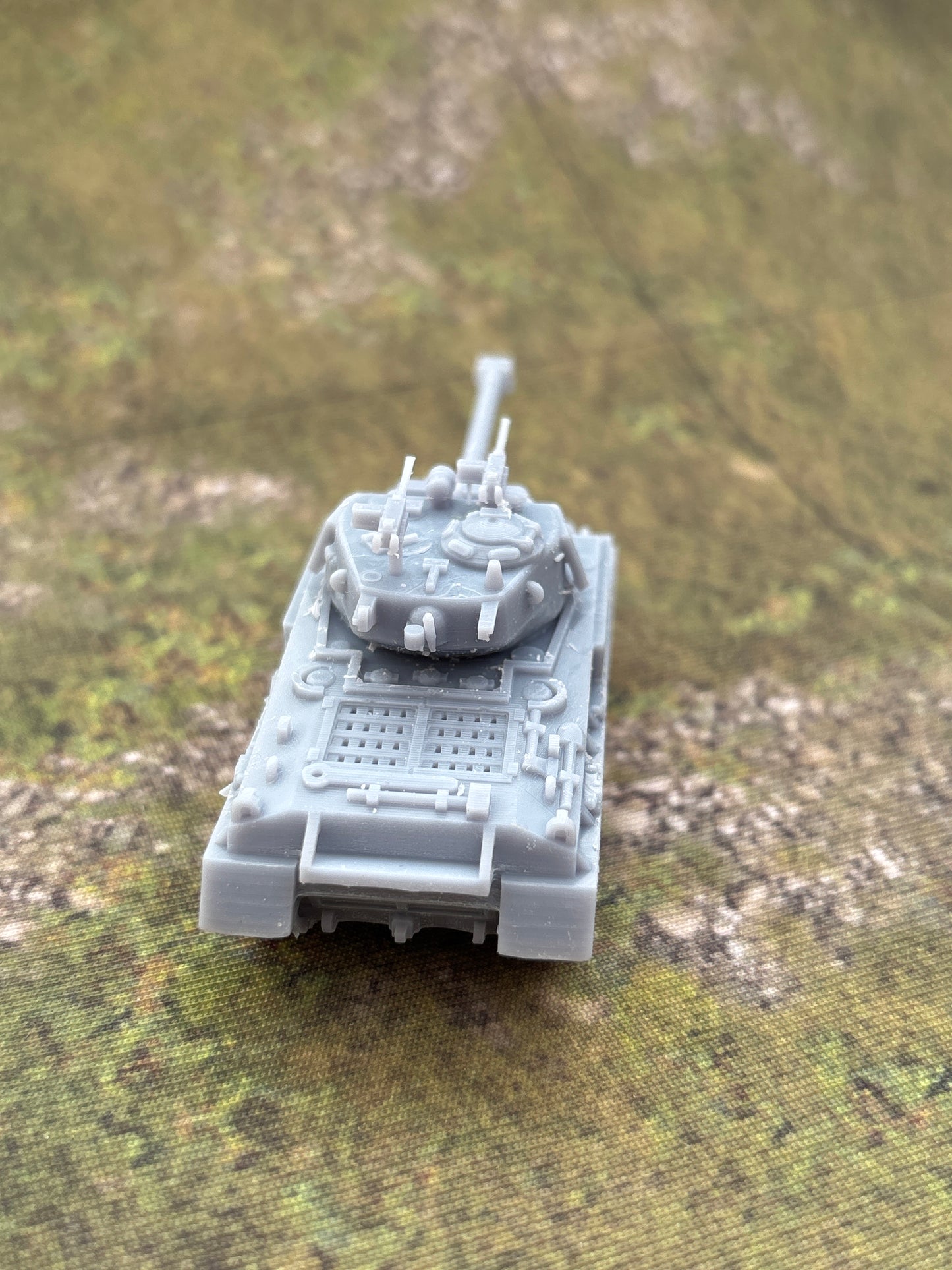 WW2 USA Sherman M4A3e6 Thunderbolt tank Historical War gaming  3d Resin Printed vehicles
