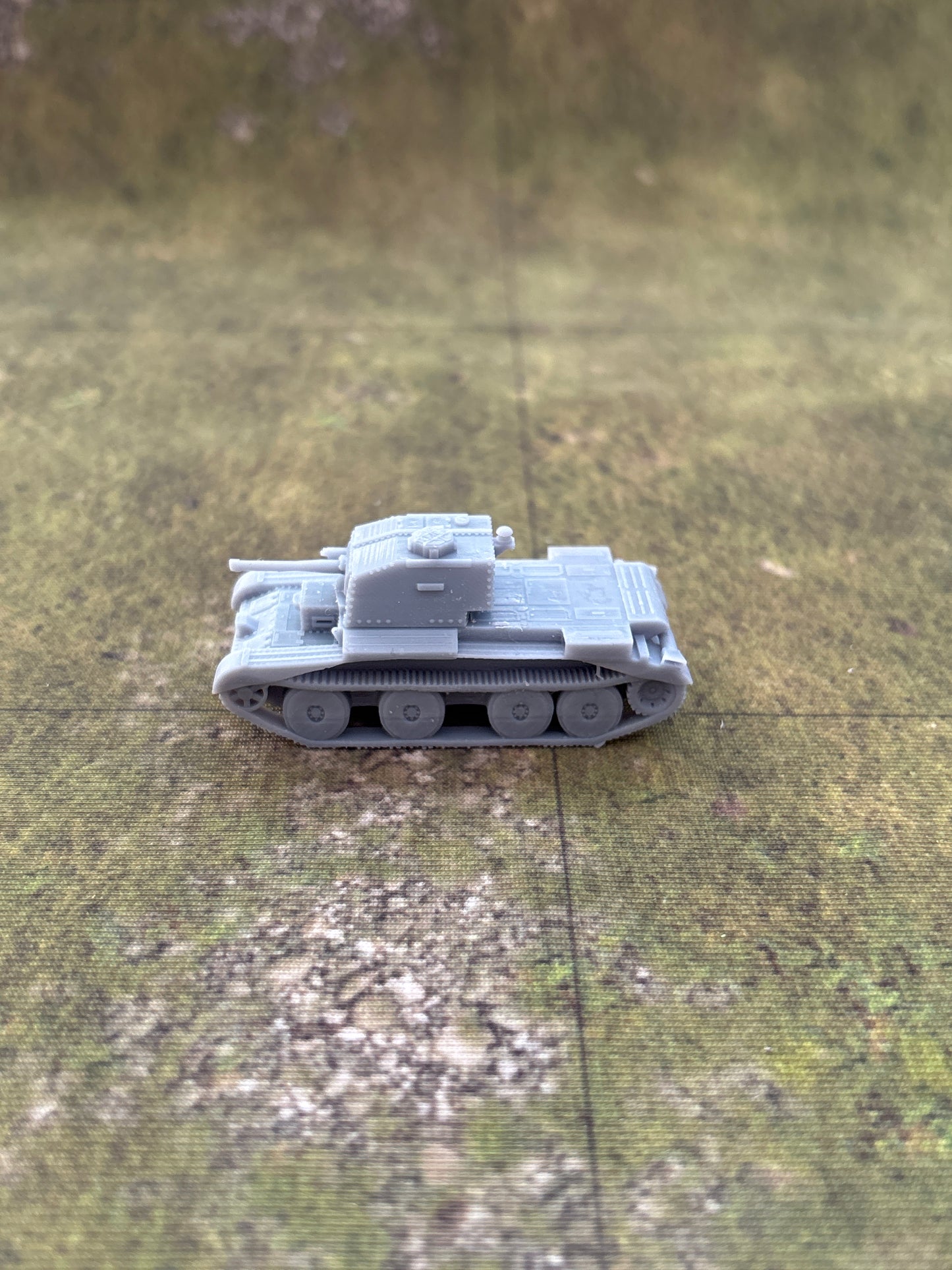 WW2 British Cruiser MKIII (A13) Historical War gaming  3d Resin Printed vehicles