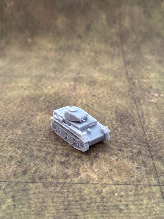 WW2 German Panzer I Ausf C Historical War gaming  3d Resin Printed vehicles