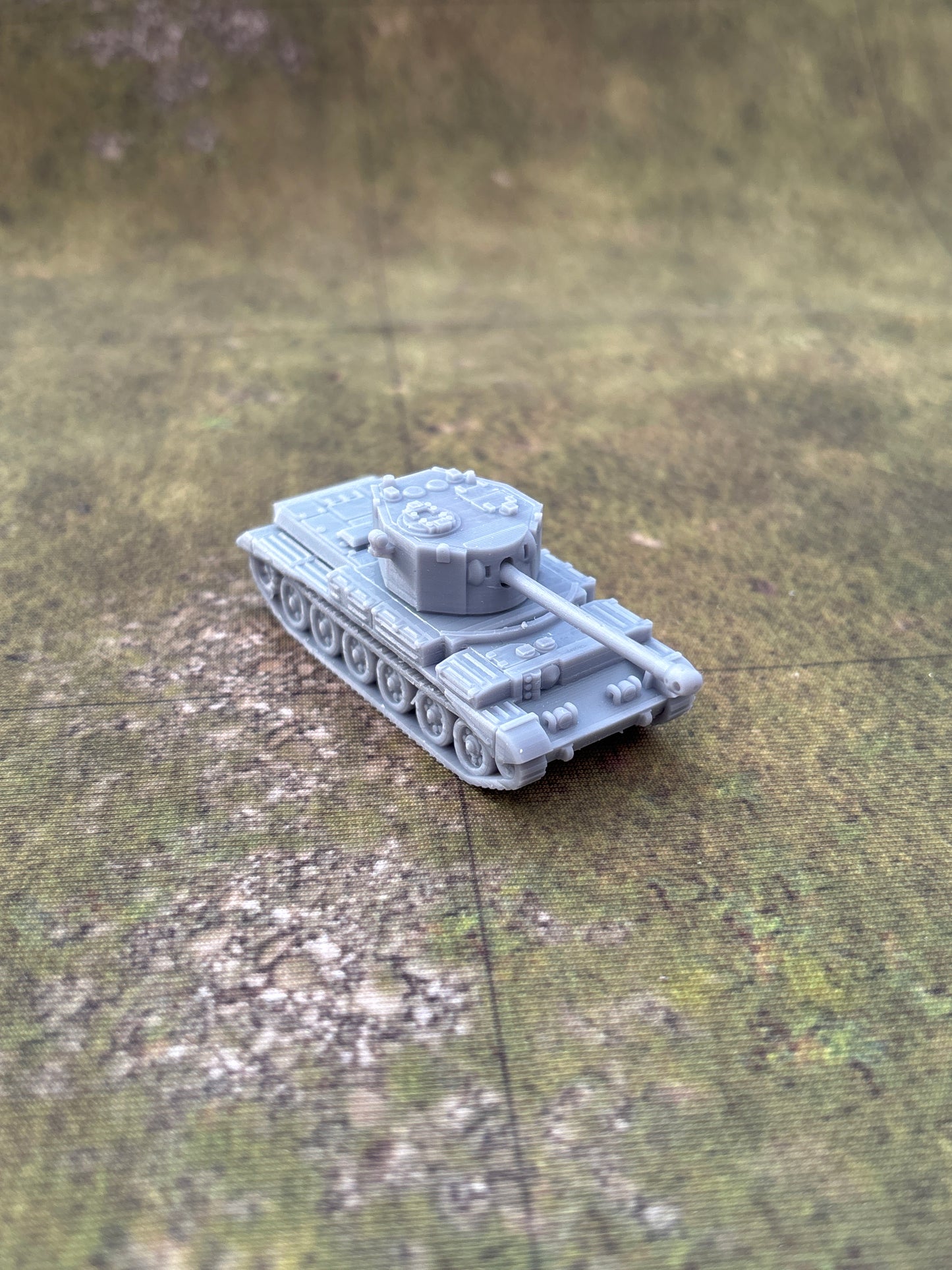 WW2 British Cromwell IV Tank Historical War gaming  3d Resin Printed vehicles