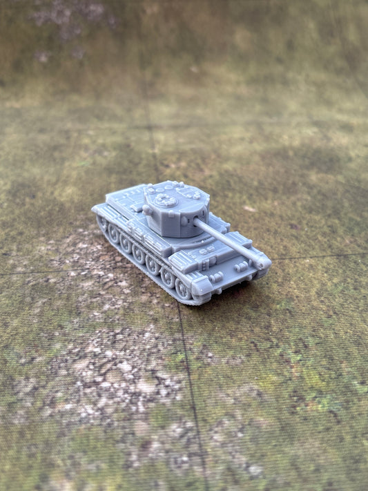 WW2 British Cromwell IV Tank Historical War gaming  3d Resin Printed vehicles