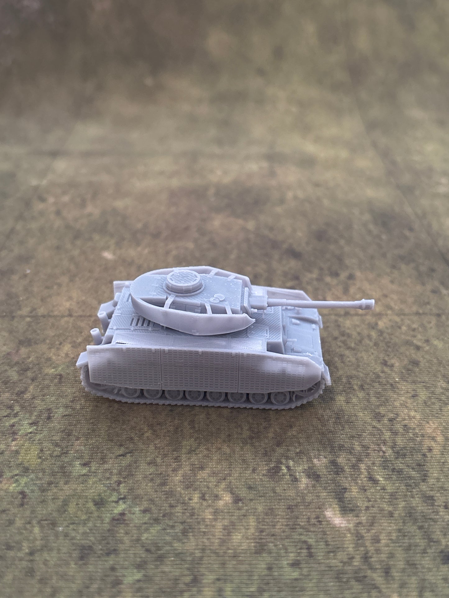 WW2 German Panzer IV Ausf J Historical War gaming  3d Resin Printed vehicles
