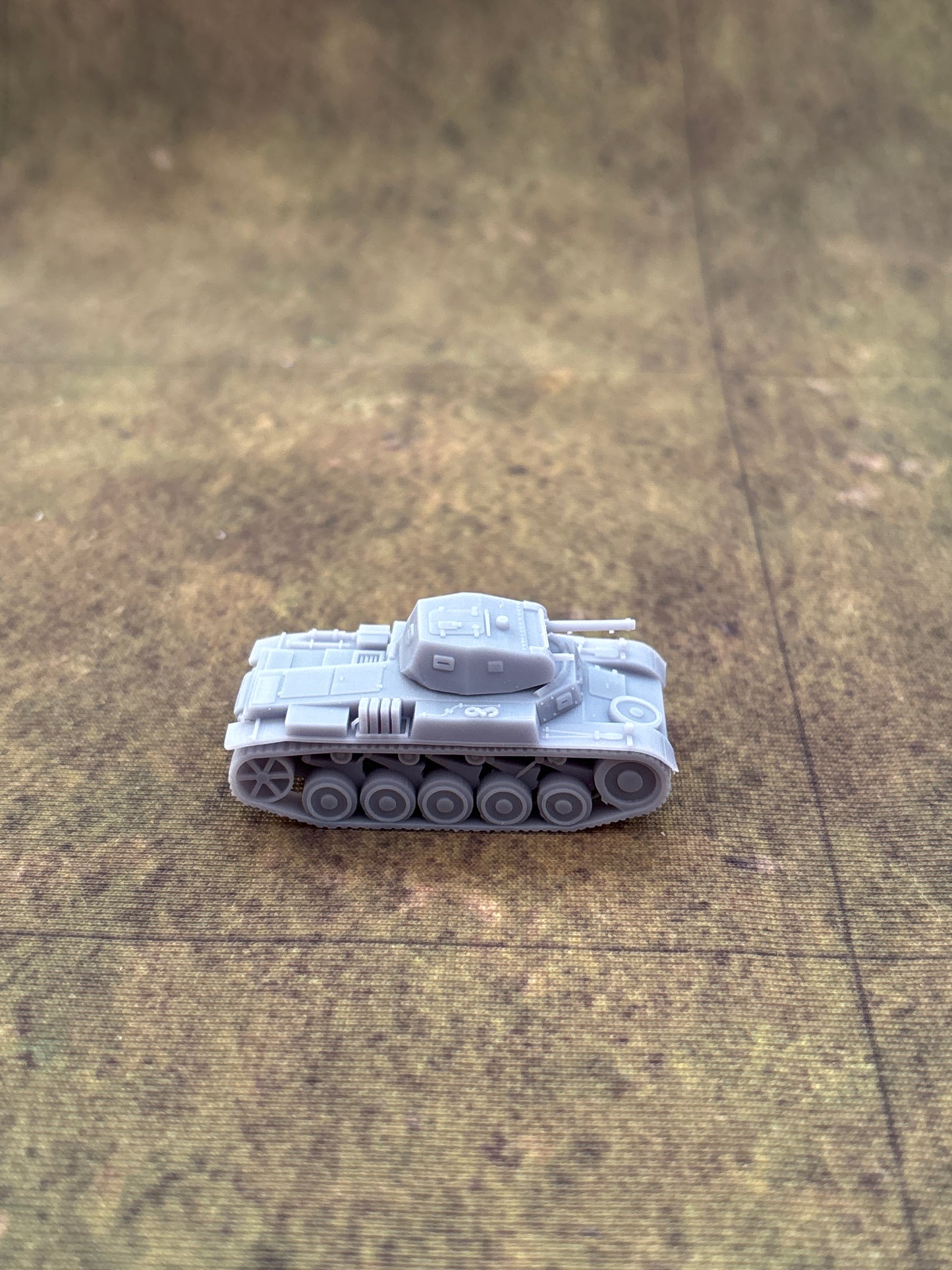 WW2 German Panzer II Ausf C Historical War gaming  3d Resin Printed vehicles