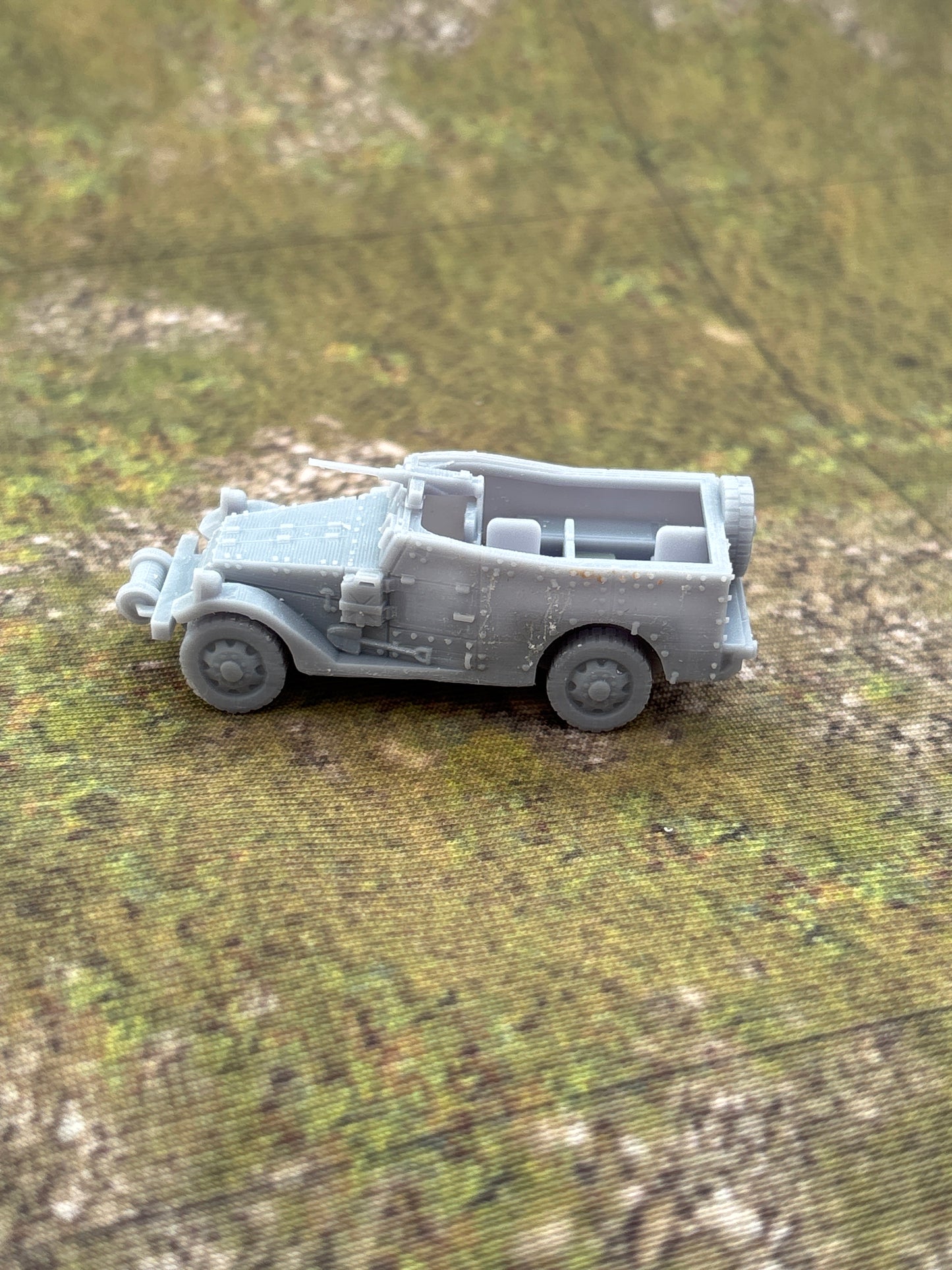 WW2 USA M3 White Scout car Historical War gaming  3d Resin Printed vehicles