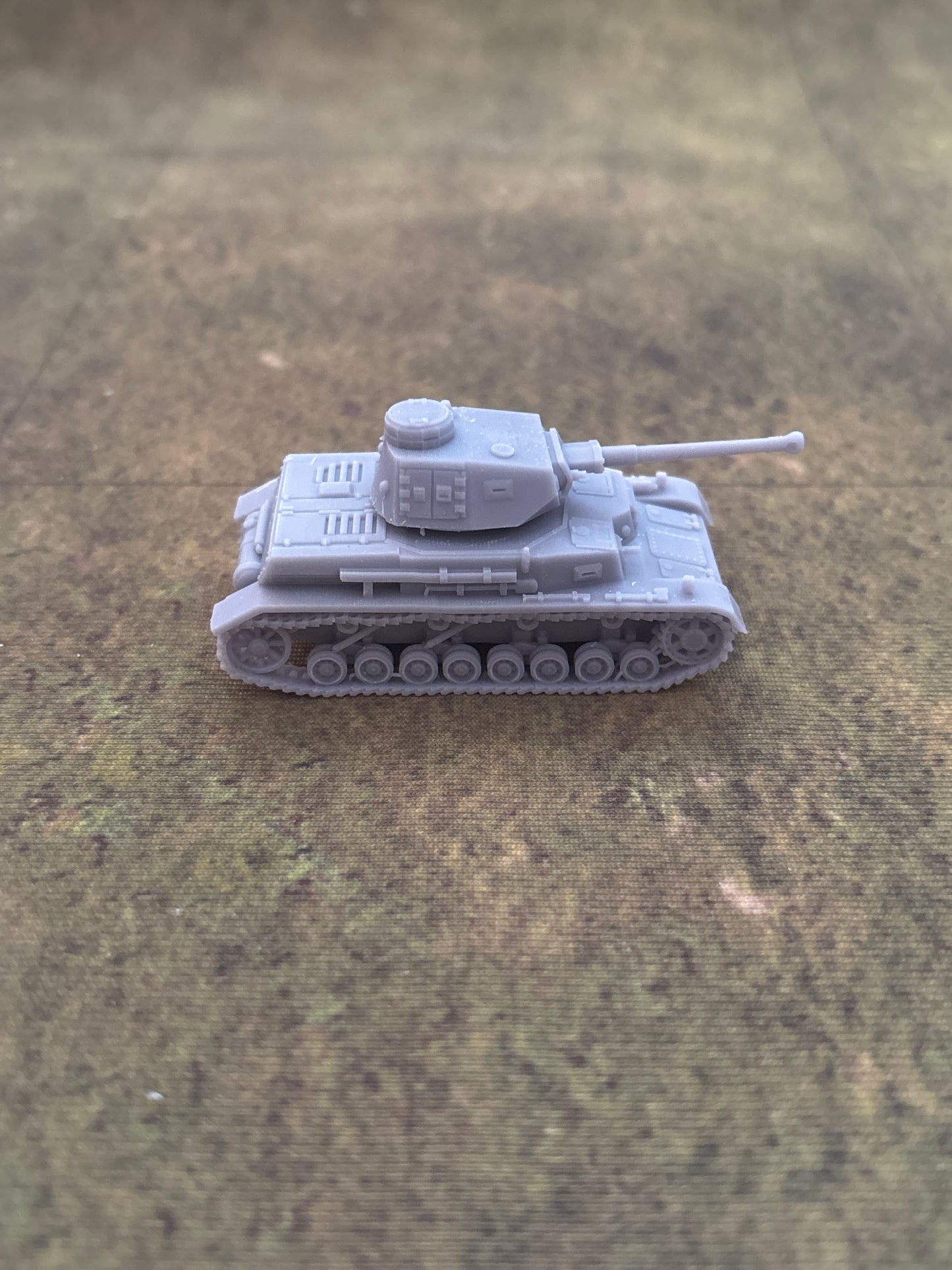 WW2 German Panzer IV Ausf J1 Historical War gaming  3d Resin Printed vehicles