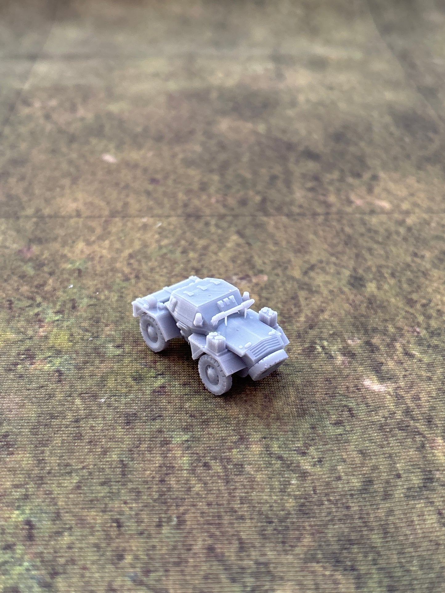 WW2 British Daimler Dingo Armoured Car Historical War gaming  3d Resin Printed vehicles