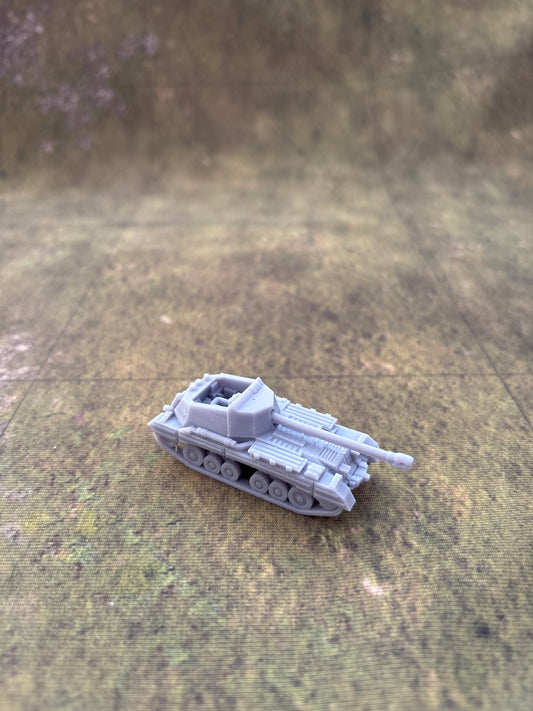 WW2 British Archer Tank destroyer Historical War gaming  3d Resin Printed vehicles