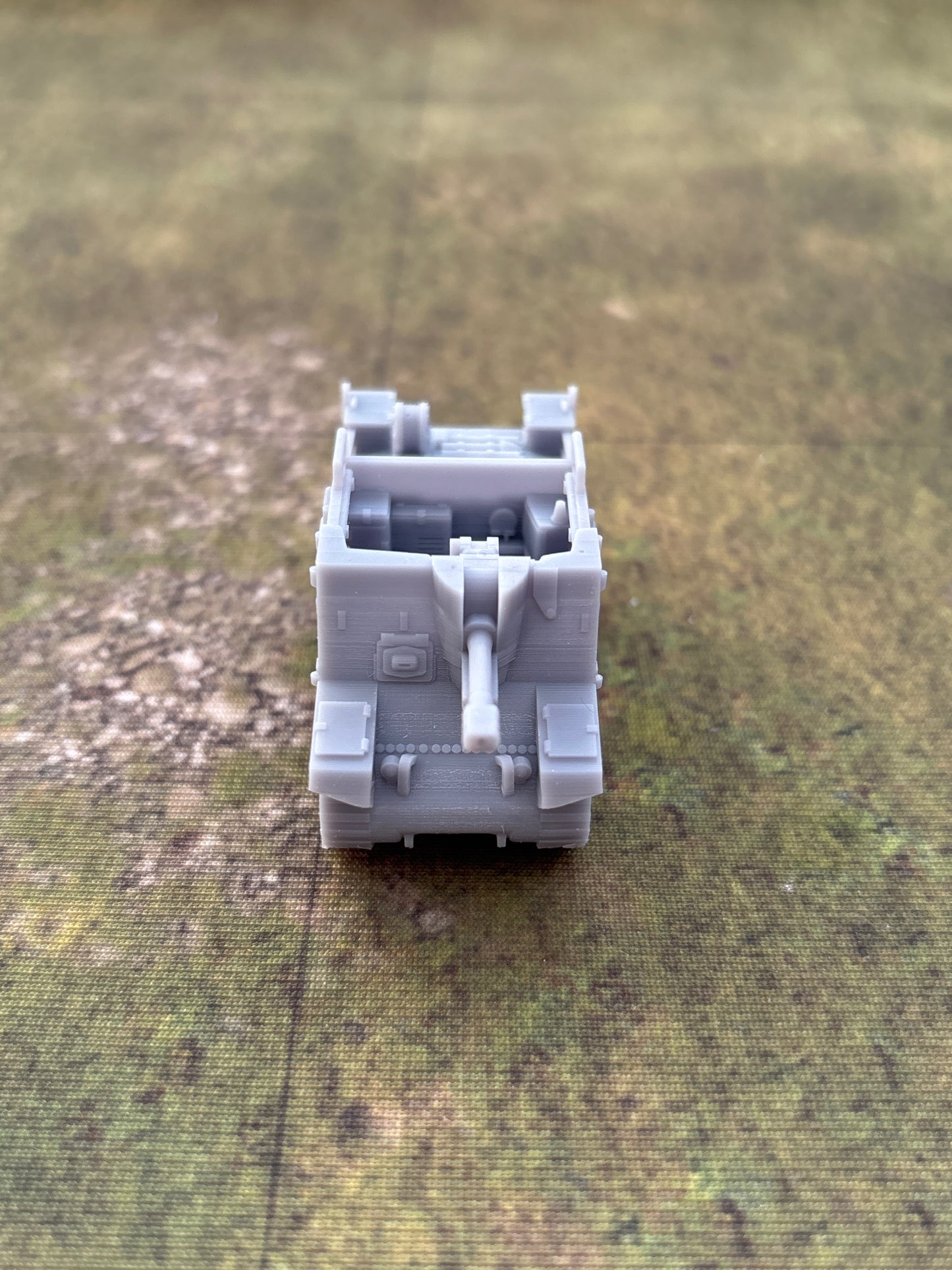WW2 British Sexton (25pdr SP) Historical War gaming  3d Resin Printed vehicles