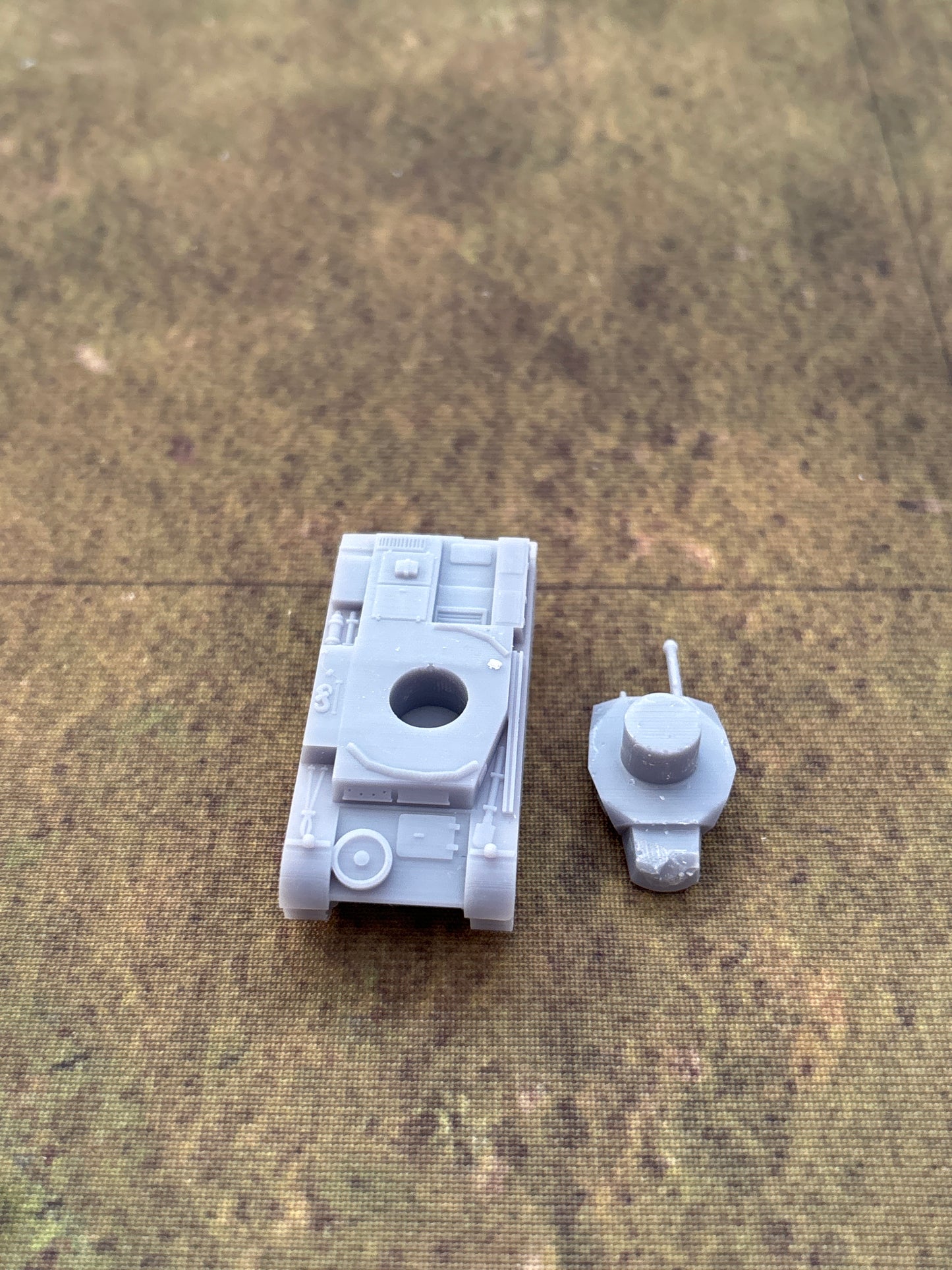 WW2 German Panzer II Ausf F Historical War gaming  3d Resin Printed vehicles