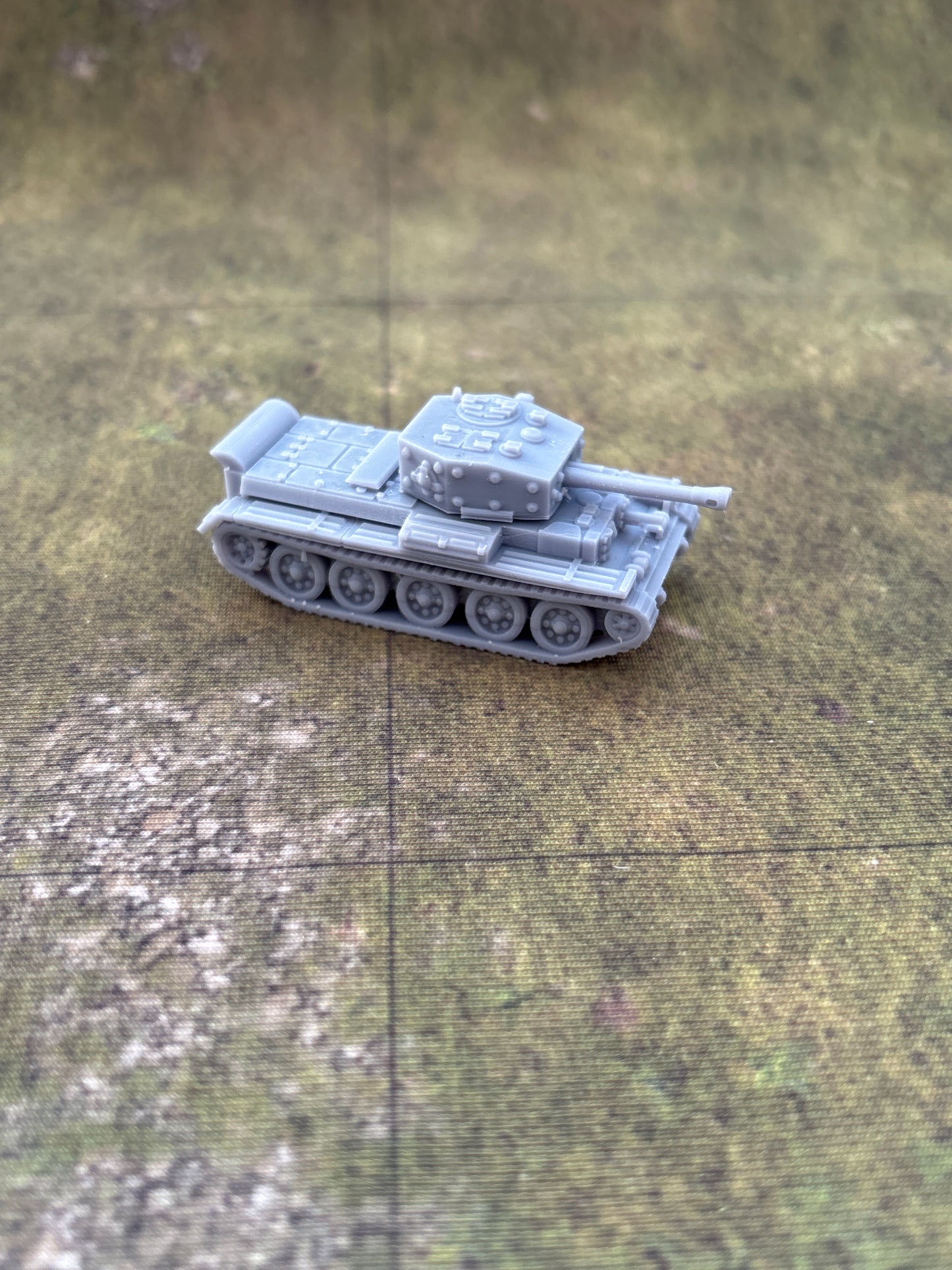 WW2 British Challenger (A30) Tank Historical War gaming  3d Resin Printed vehicles