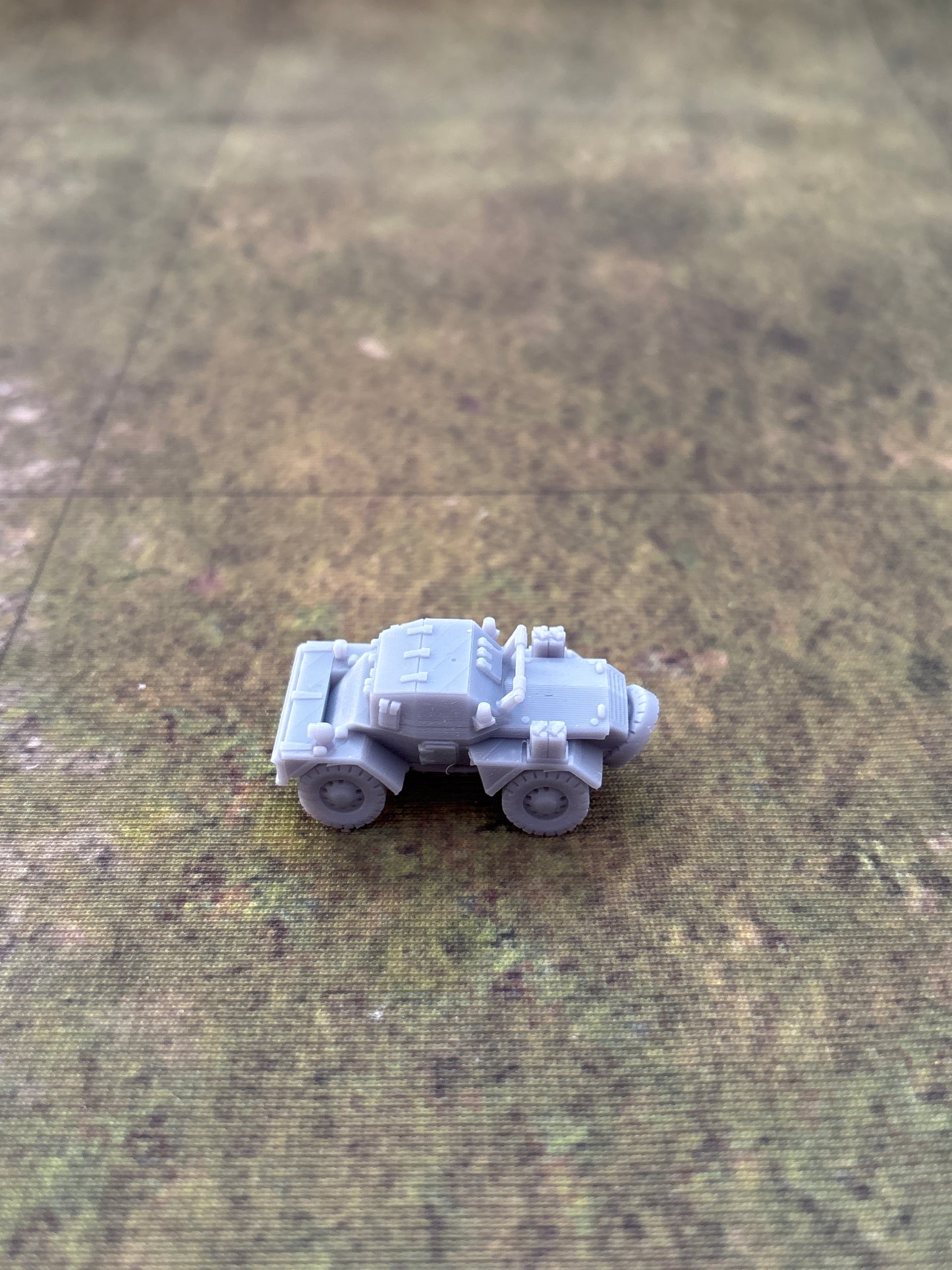 WW2 British Daimler Dingo Armoured Car Historical War gaming  3d Resin Printed vehicles