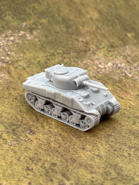 WW2 USA Sherman V Tanks Historical War gaming  3d Resin Printed vehicles