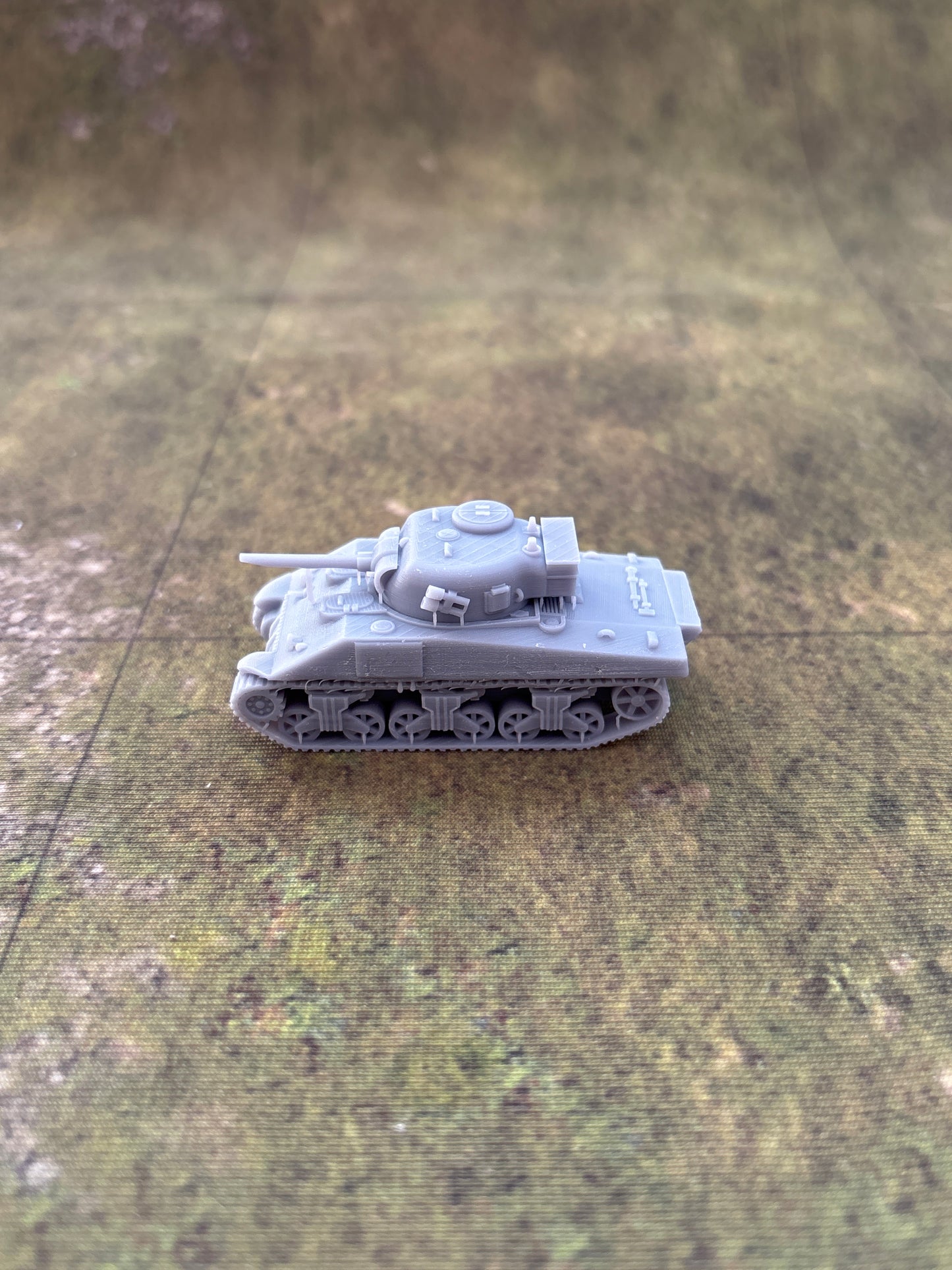 WW2 British Sherman V Tank Historical War gaming  3d Resin Printed vehicles