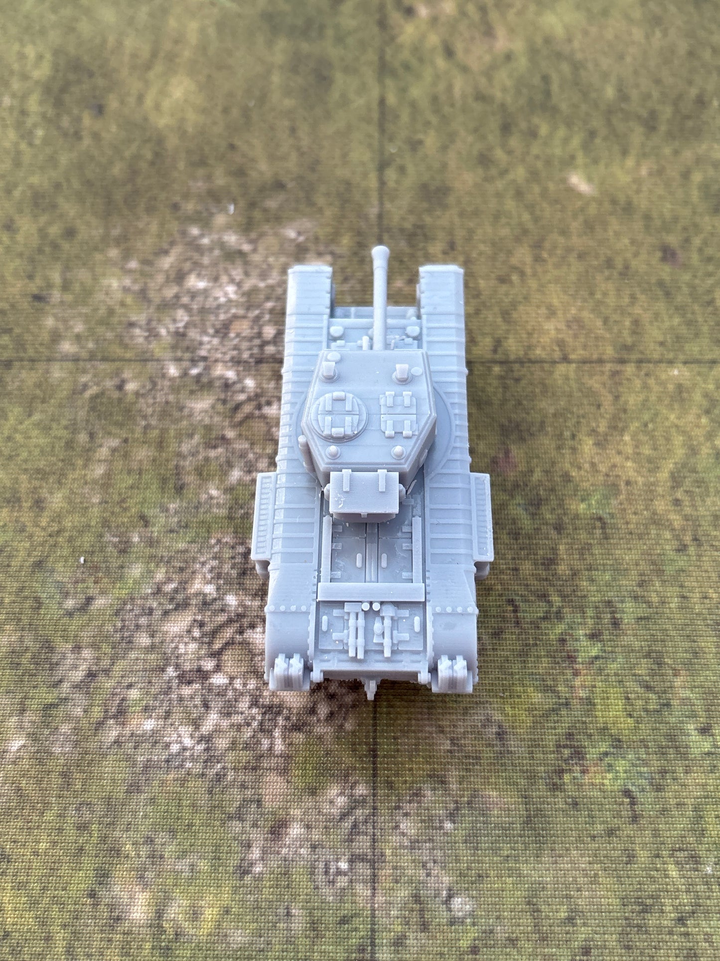 WW2 British Churchill VII Tank Historical War gaming  3d Resin Printed vehicles