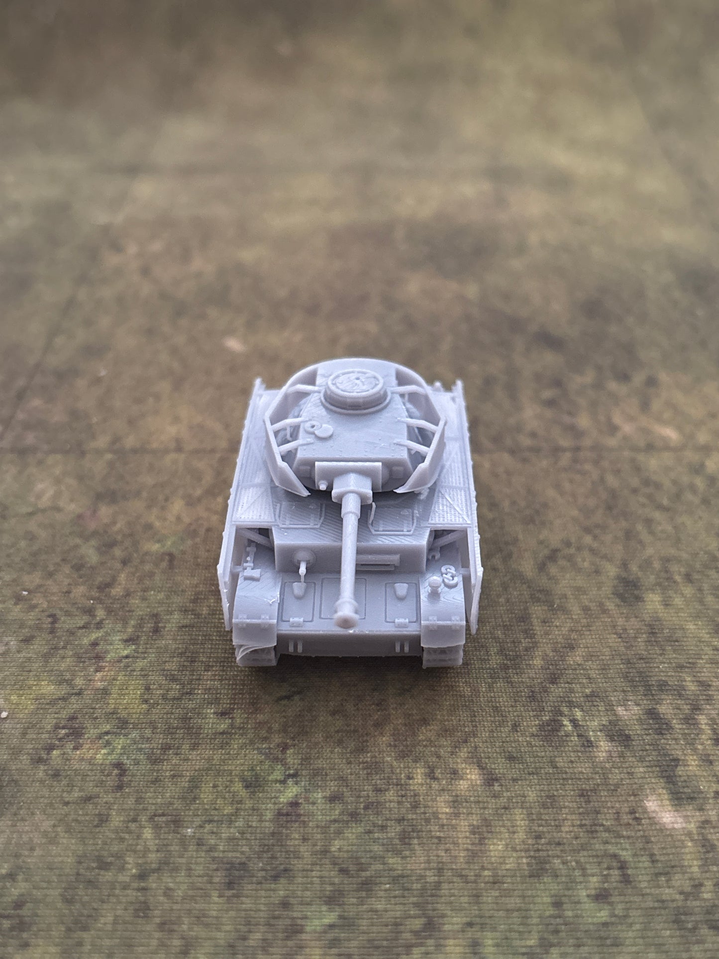 WW2 German Panzer IV Ausf J Historical War gaming  3d Resin Printed vehicles