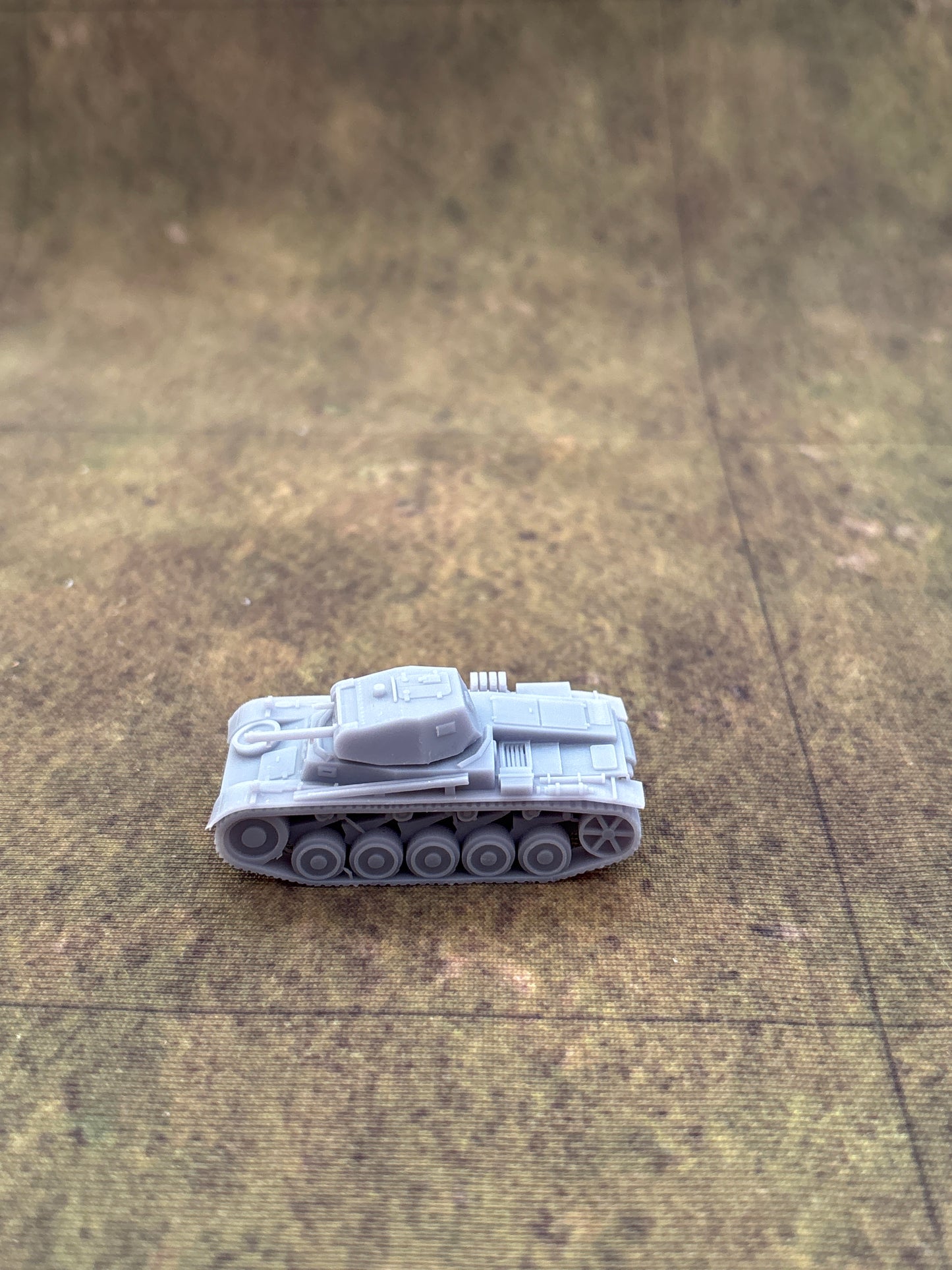 WW2 German Panzer II Ausf C Historical War gaming  3d Resin Printed vehicles