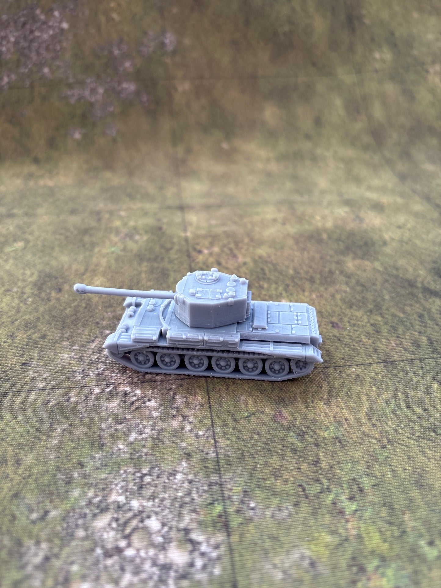 WW2 British Cromwell IV Tank Historical War gaming  3d Resin Printed vehicles