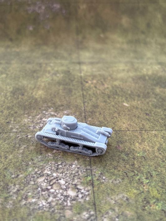 WW2 British Matilda Light Tank Historical War gaming  3d Resin Printed vehicles