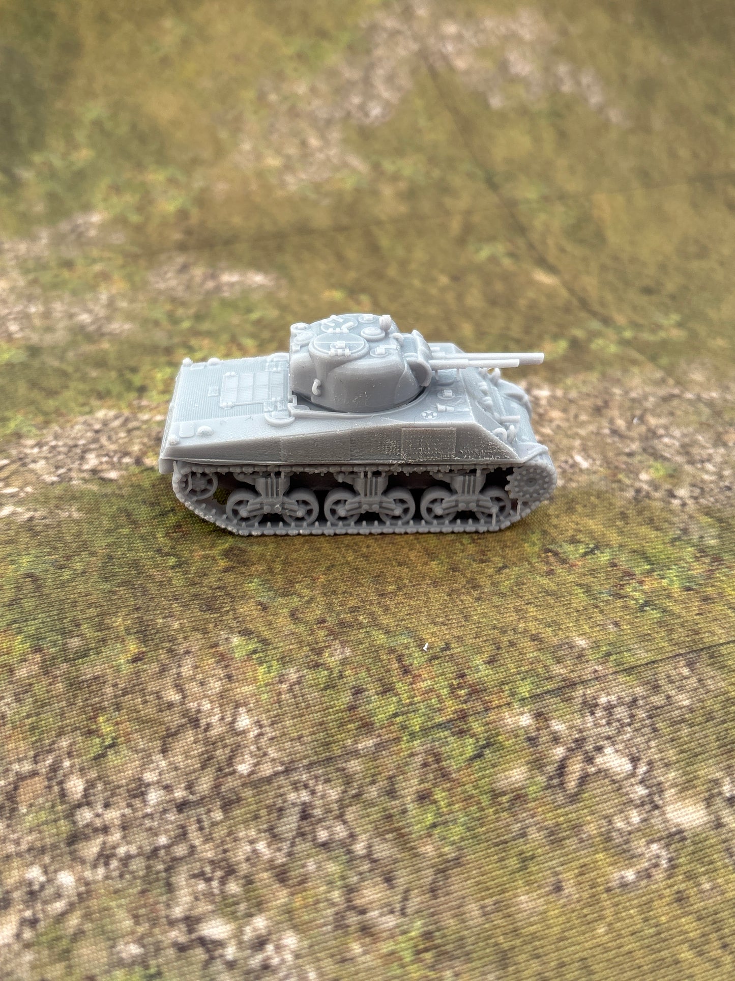 WW2 USA Sherman M4A2 (Zippo) Tank Historical War gaming  3d Resin Printed vehicles